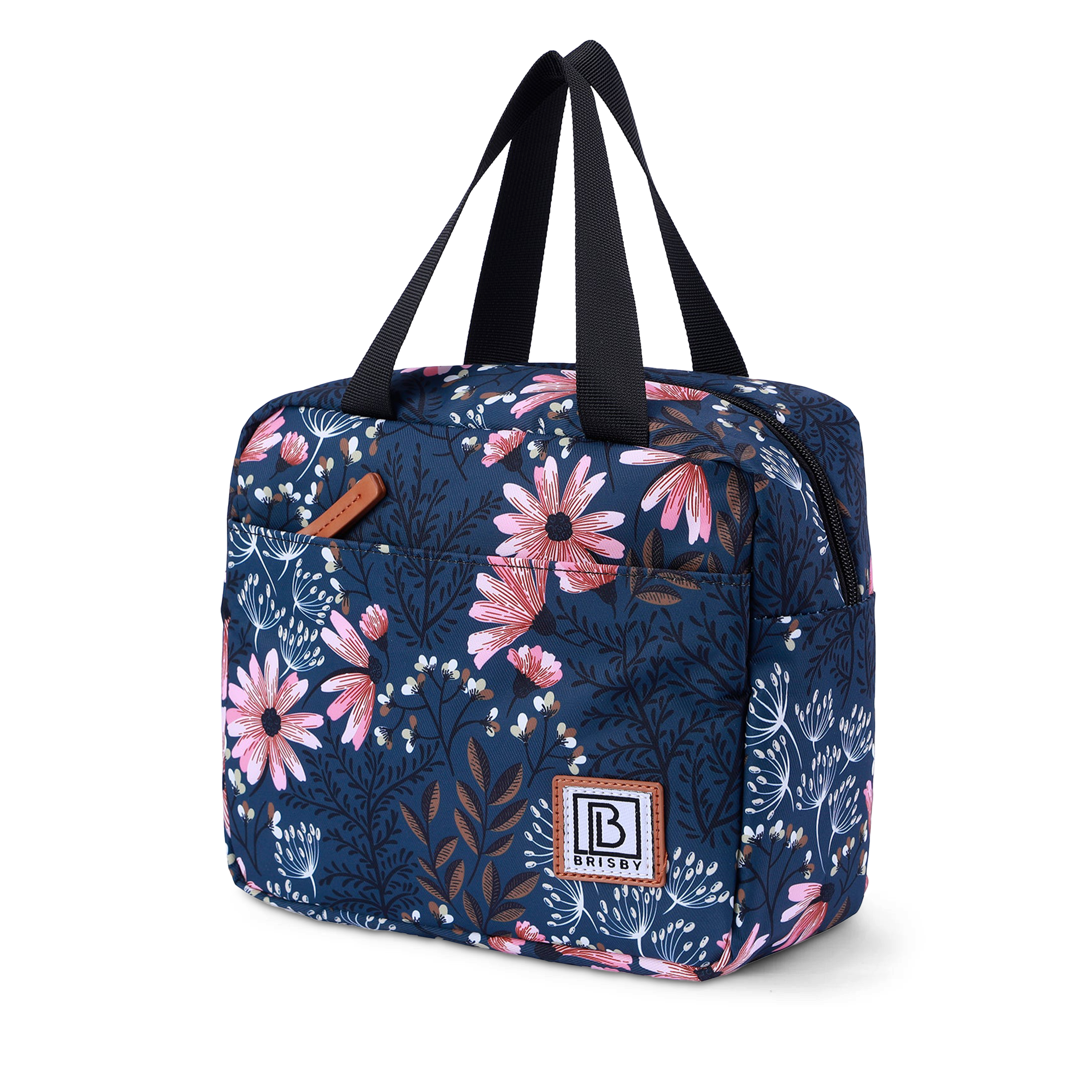 Cooler bag 4L Japanese flower - 4-layer insulated - free cooling element
