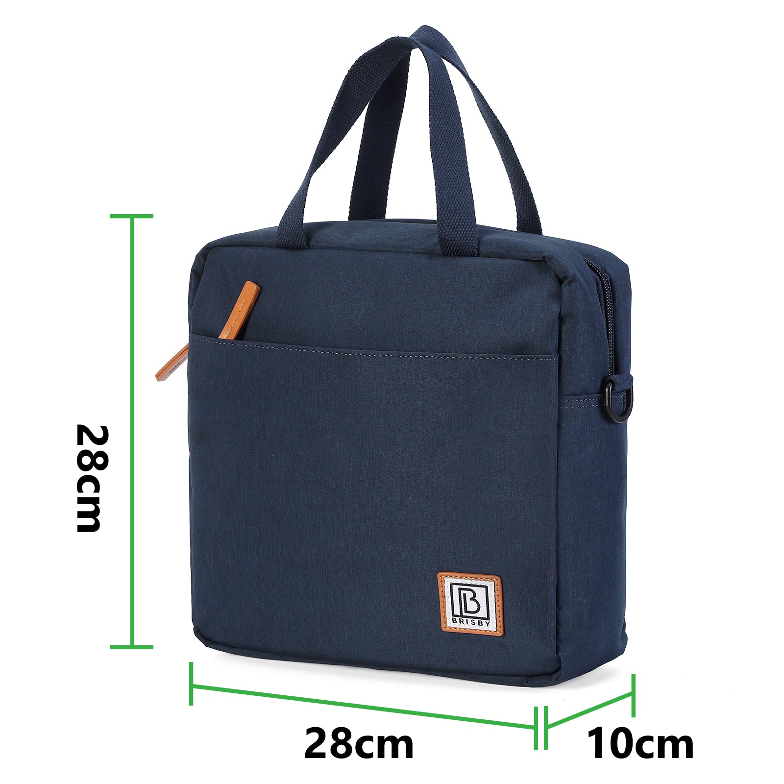 Brisby 4 Layer Insulated Cooler Bag - Lunch Bag 7 Liter - Blue