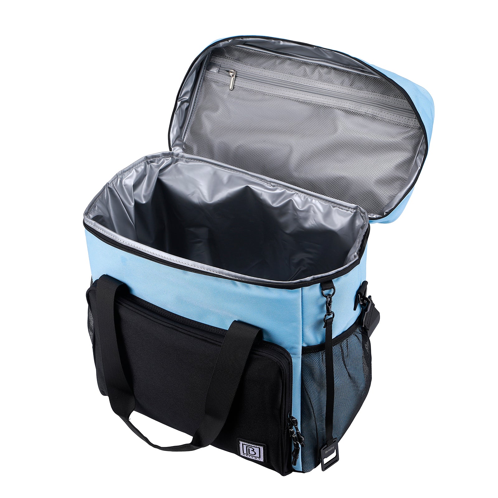 Cooler bag 30L black-blue - Lunch bag - 4-layer insulated - incl. 4 cooling elements