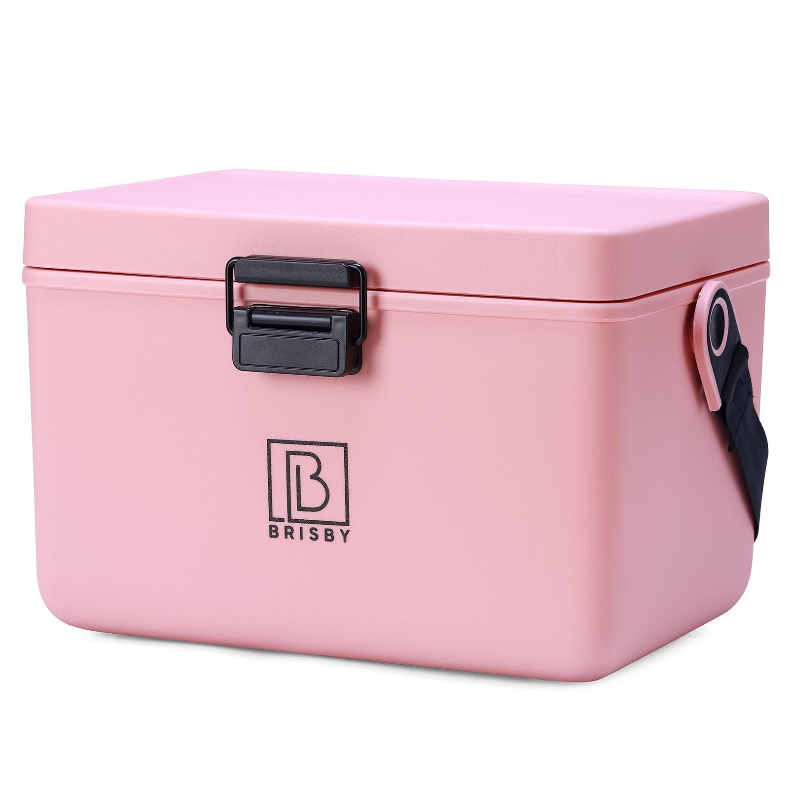 Koelbox 12L met draagband roze - Dividers - snijplanken - tot maximaal 40 uur isolatie - incl. 2 koelelementen van 200ml