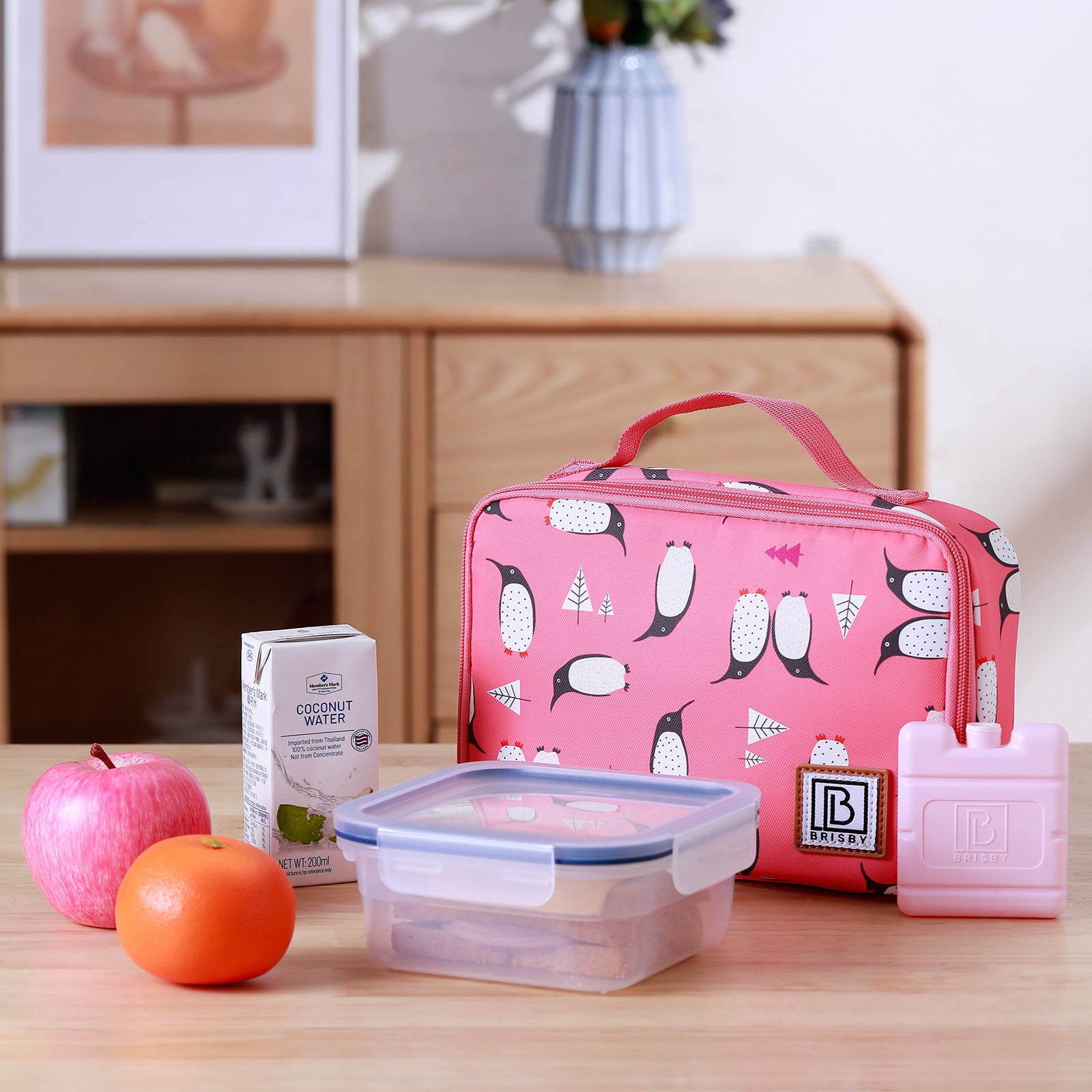 Cooler bag 2.5L penguin - 4-layer insulated - free cooling element