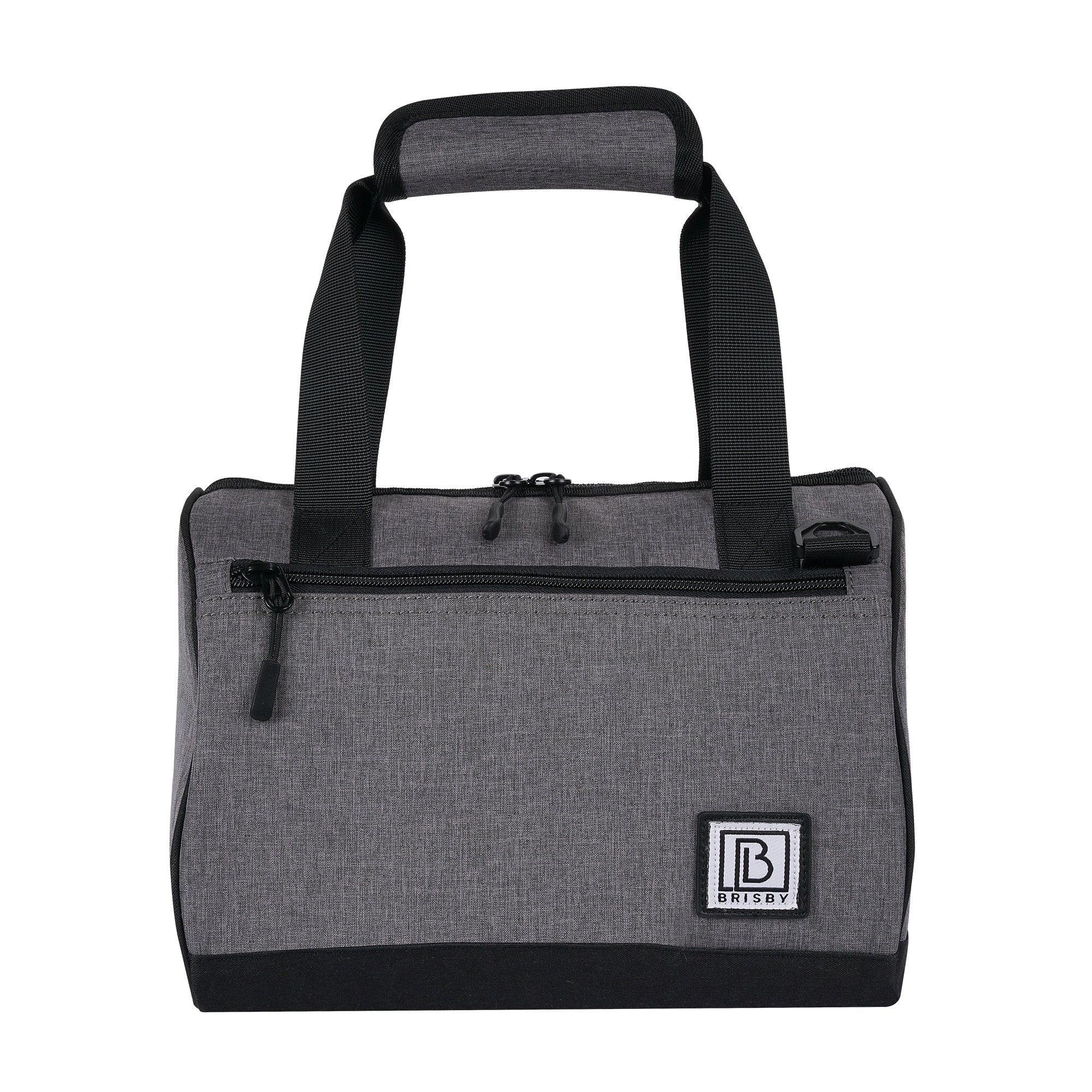 Cooler bag 10L dark gray - Lunch bag - 4-layer insulated - 2 free cooling elements - incl. shoulder strap
