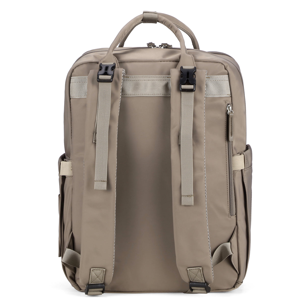 Brisby slijtvaste Luiertas – verzorgingstas – met buggymontage - Stone Greige