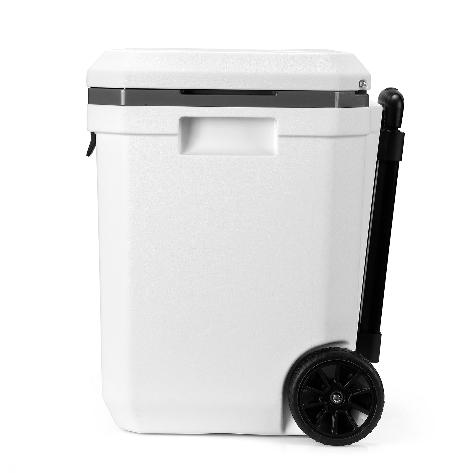 Koelbox trolley 40L wit - Telescopisch handvat - incl. 4 koelelementen