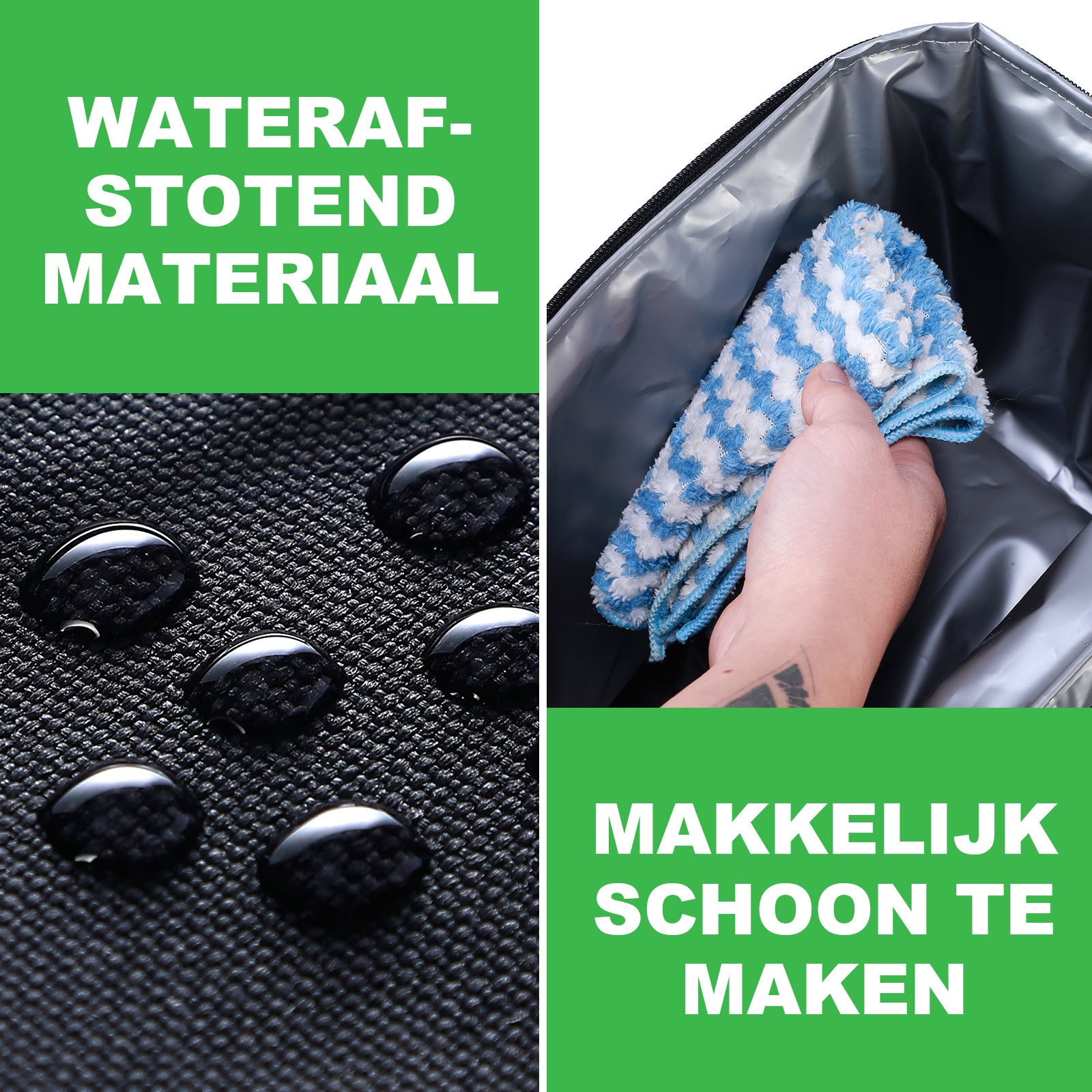 Brisby Koeltas 15L zwart - incl. 2 koelelementen, schouderband