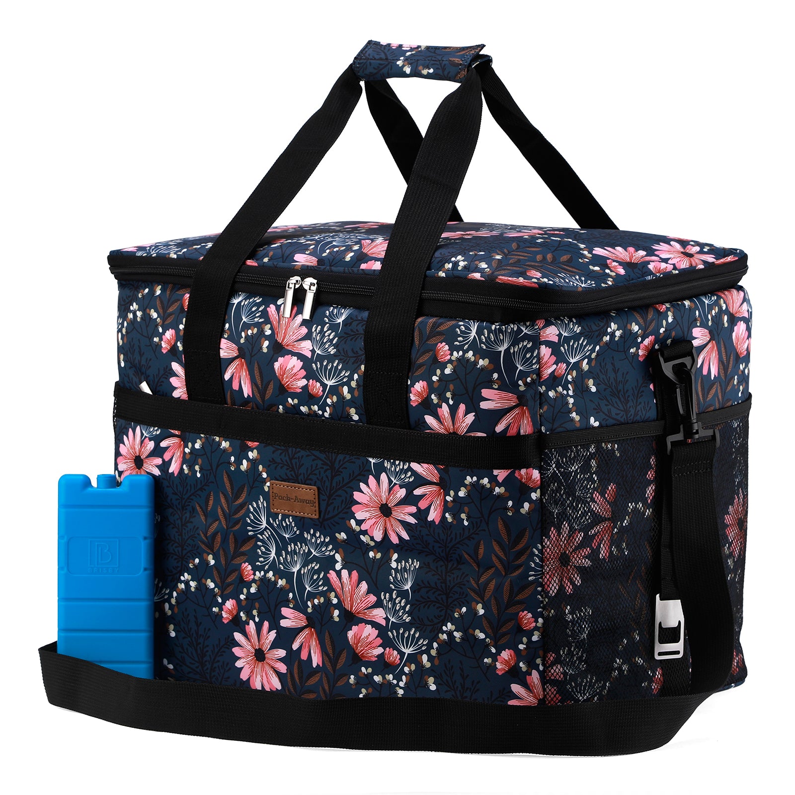 Packaway Koeltas 40L japanese flower - incl. 6 koelelementen, draagband