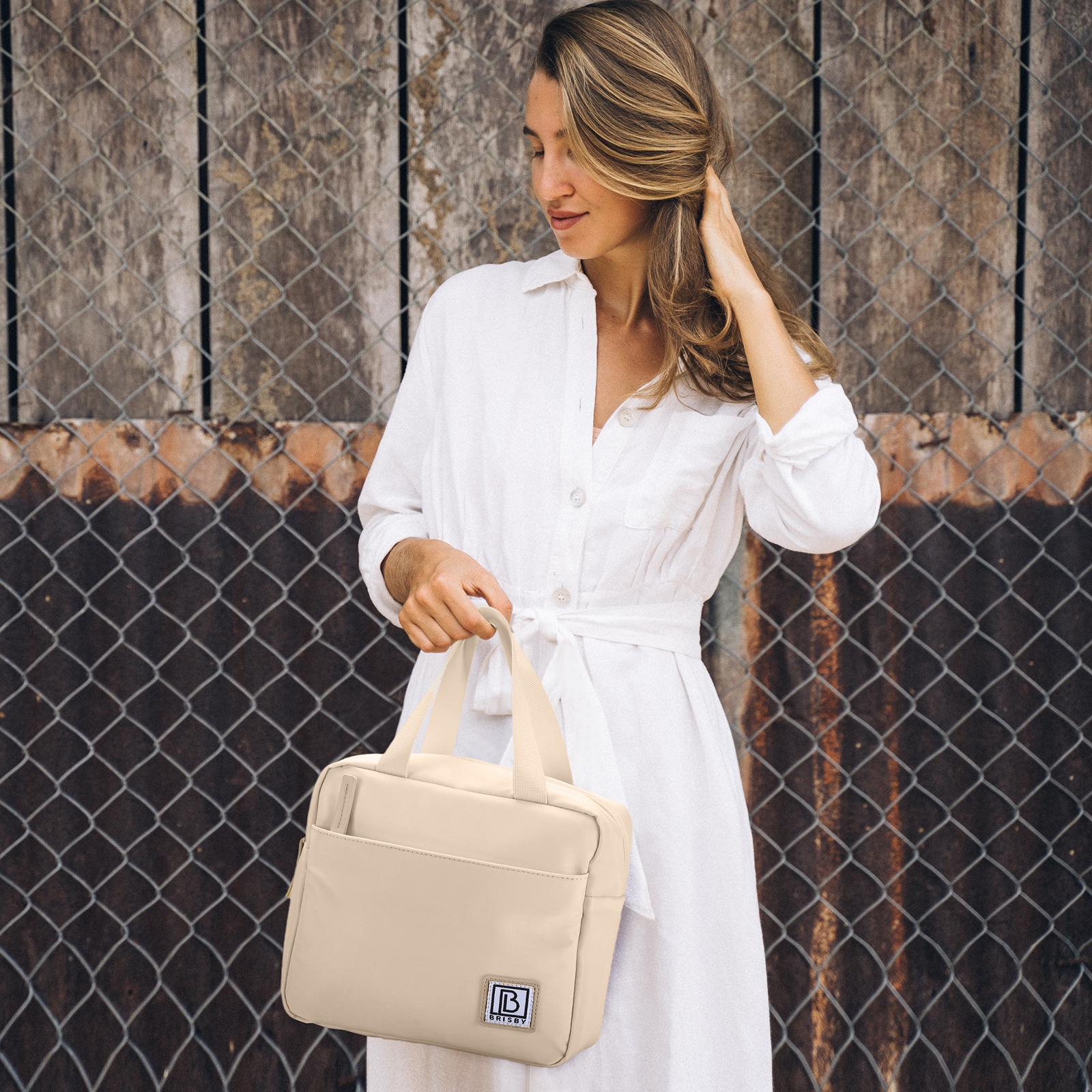 Brisby Koeltas 4L smooth creme - incl. koelelement