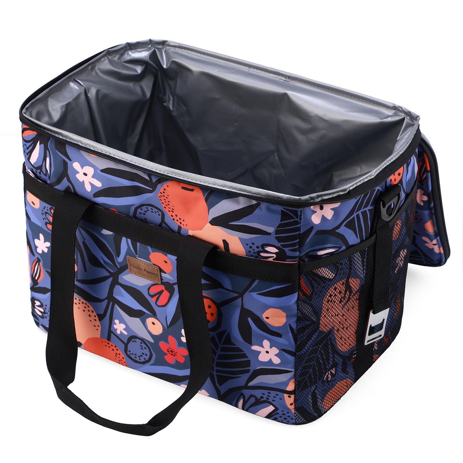 Cooler bag 30L valencia - lunch bag - foldable - 4-layer insulated - incl. 4 free cooling elements and carrying strap