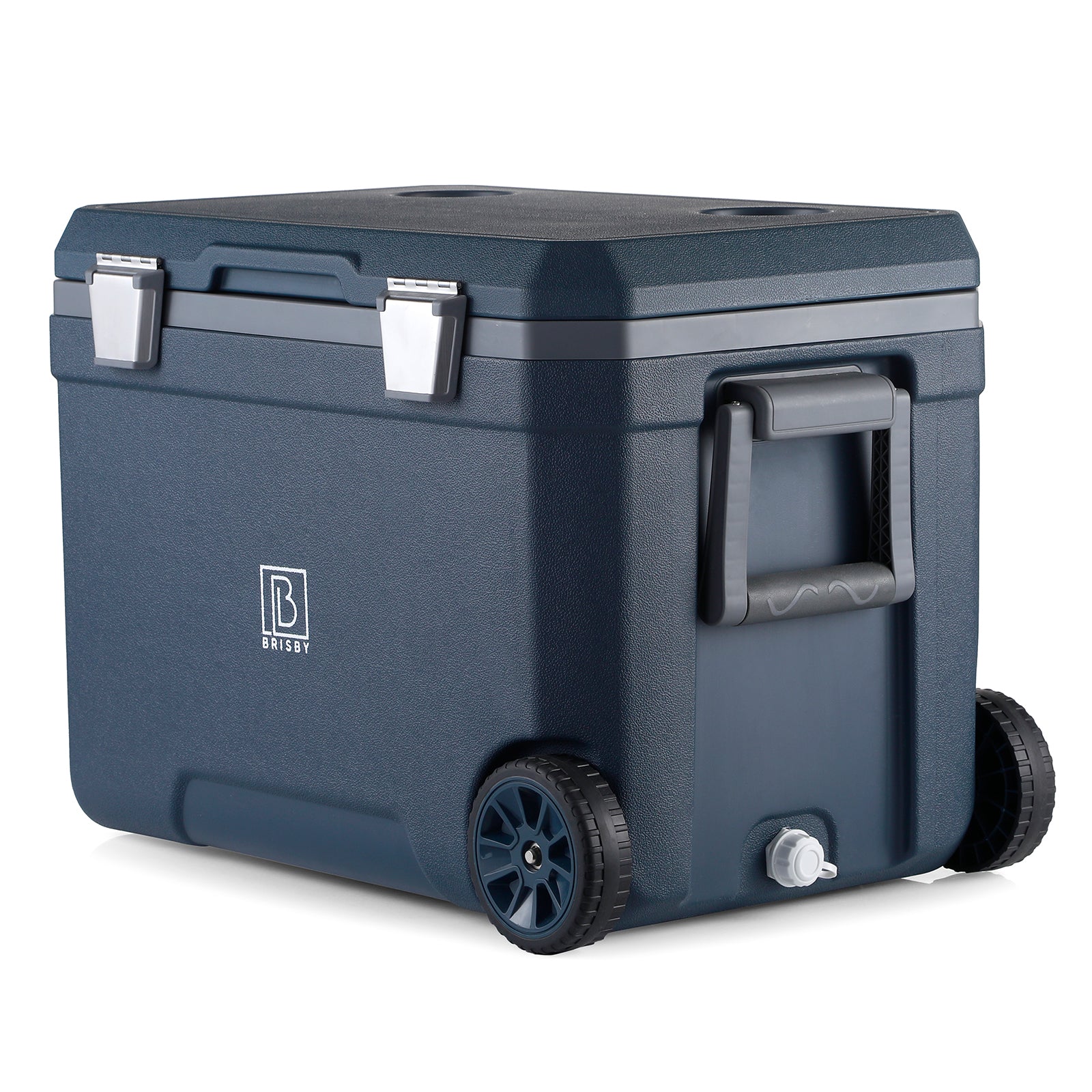 Cool box 45L blue - 3 days insulation - 4 cooling elements - temperature-safe closure