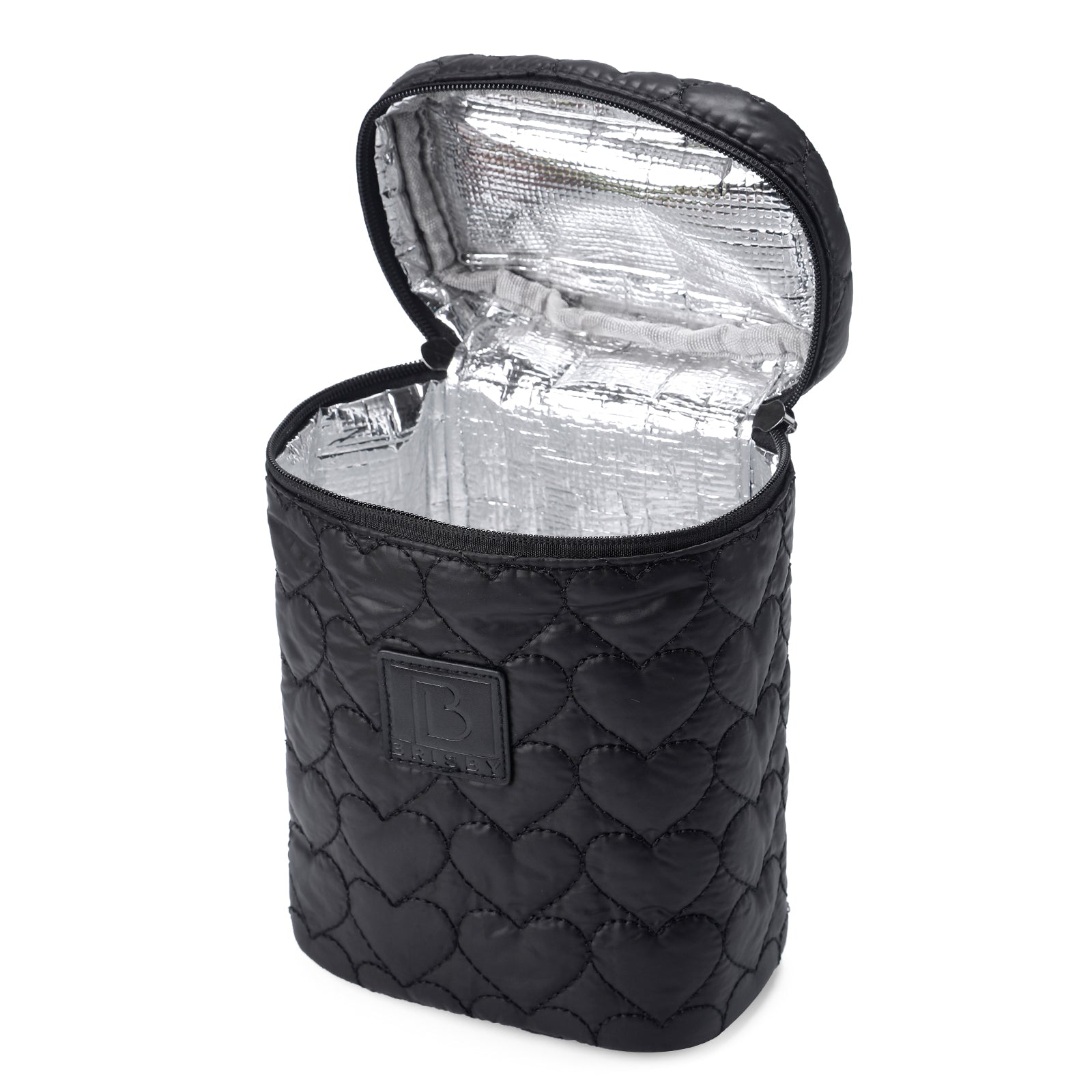 Florence diaper bag 17L black - shoulder bag, care bag - hard-wearing - incl. cool bag, changing mat and stroller hooks - nylon