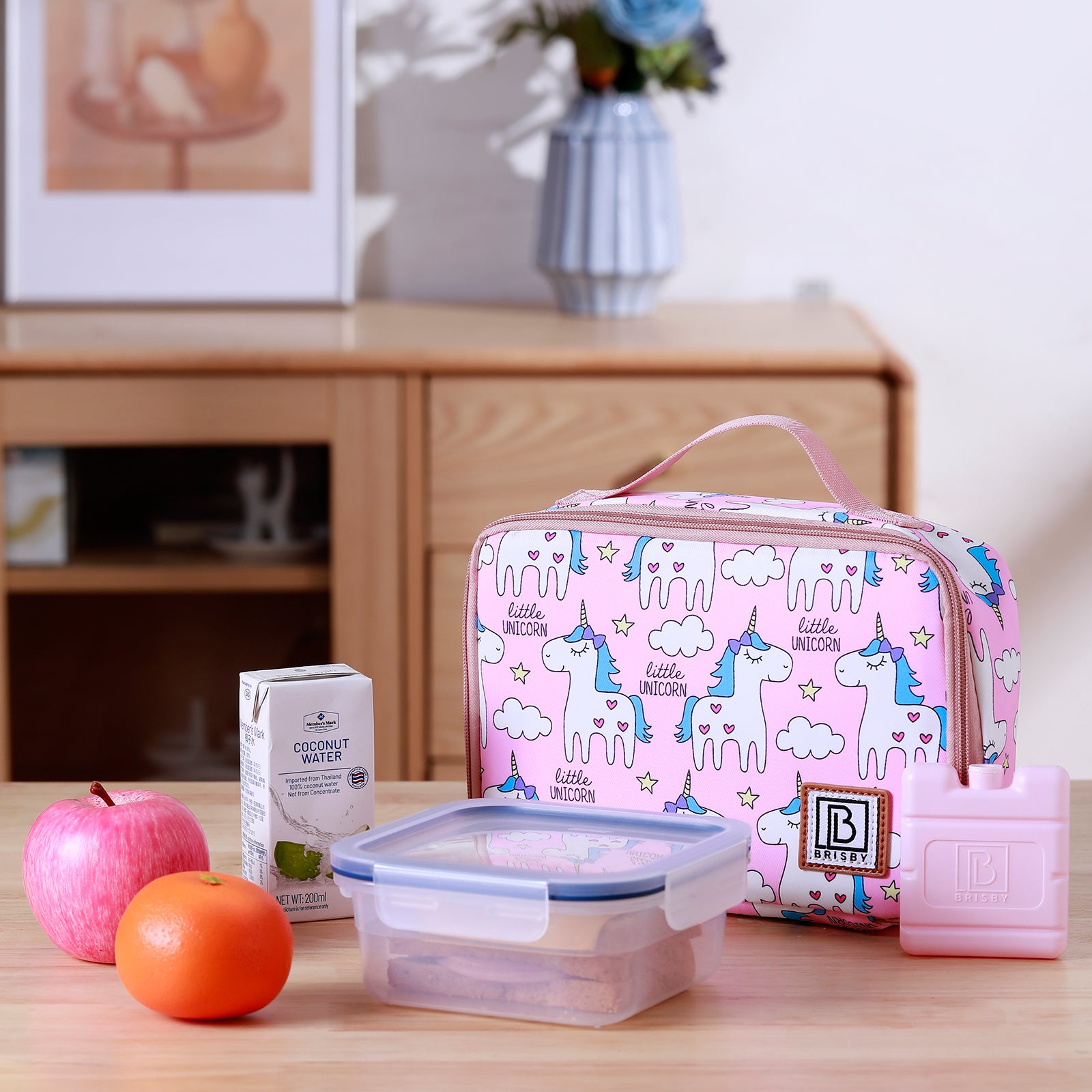 Cooler bag 2.5L unicorn - 4-layer insulated - free cooling element