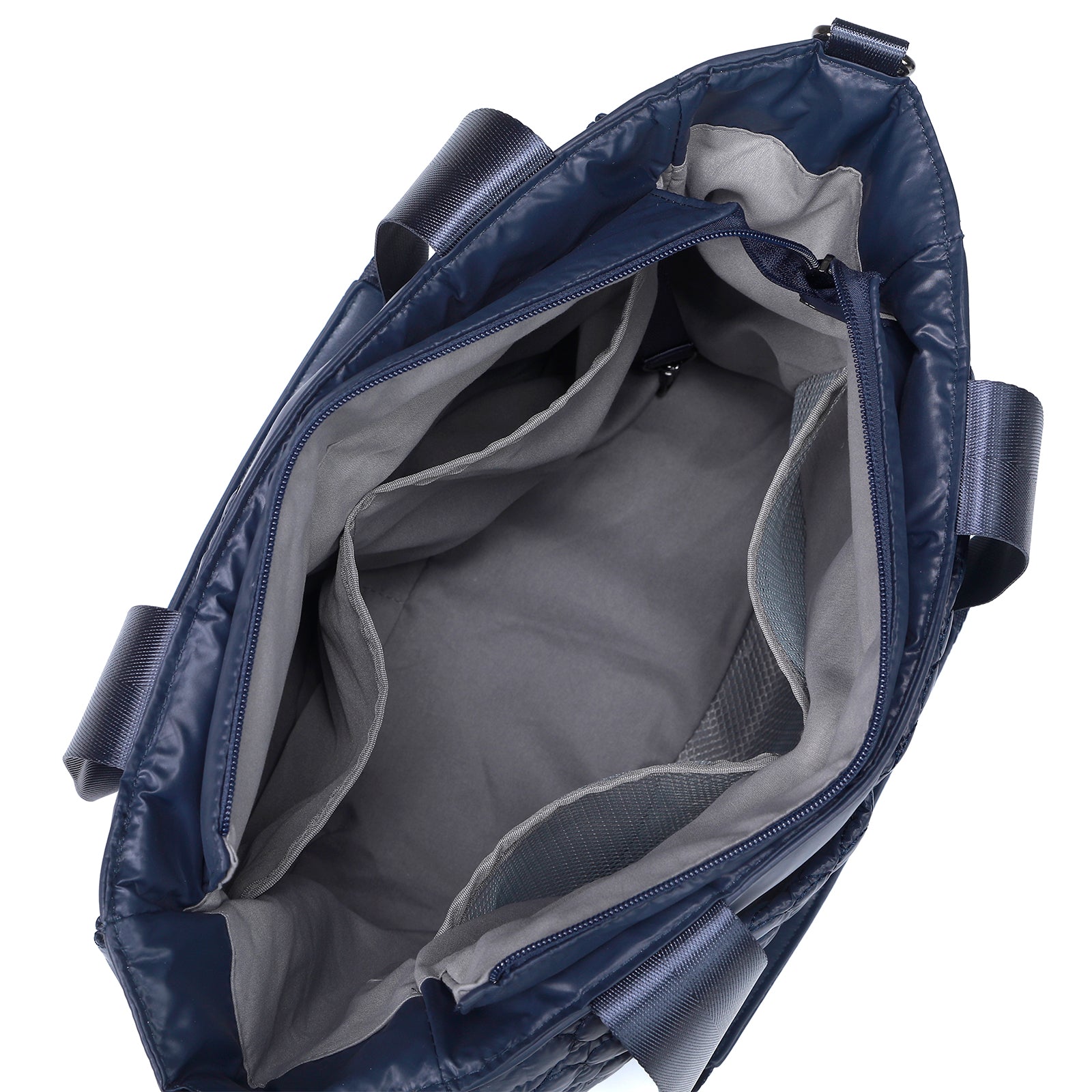 Florence diaper bag 17L blue - shoulder bag, changing bag - hard-wearing - incl. cool bag, changing mat and stroller hooks - nylon