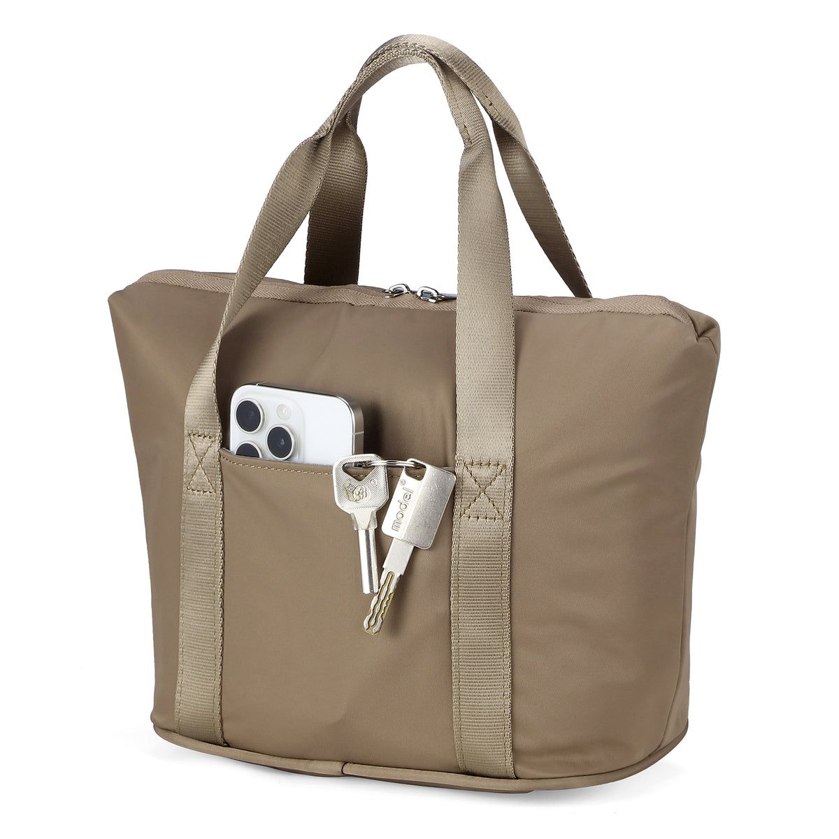 Brisby 4 Laags Geïsoleerde Koeltas - Lunchtas 6 liter - Taupe
