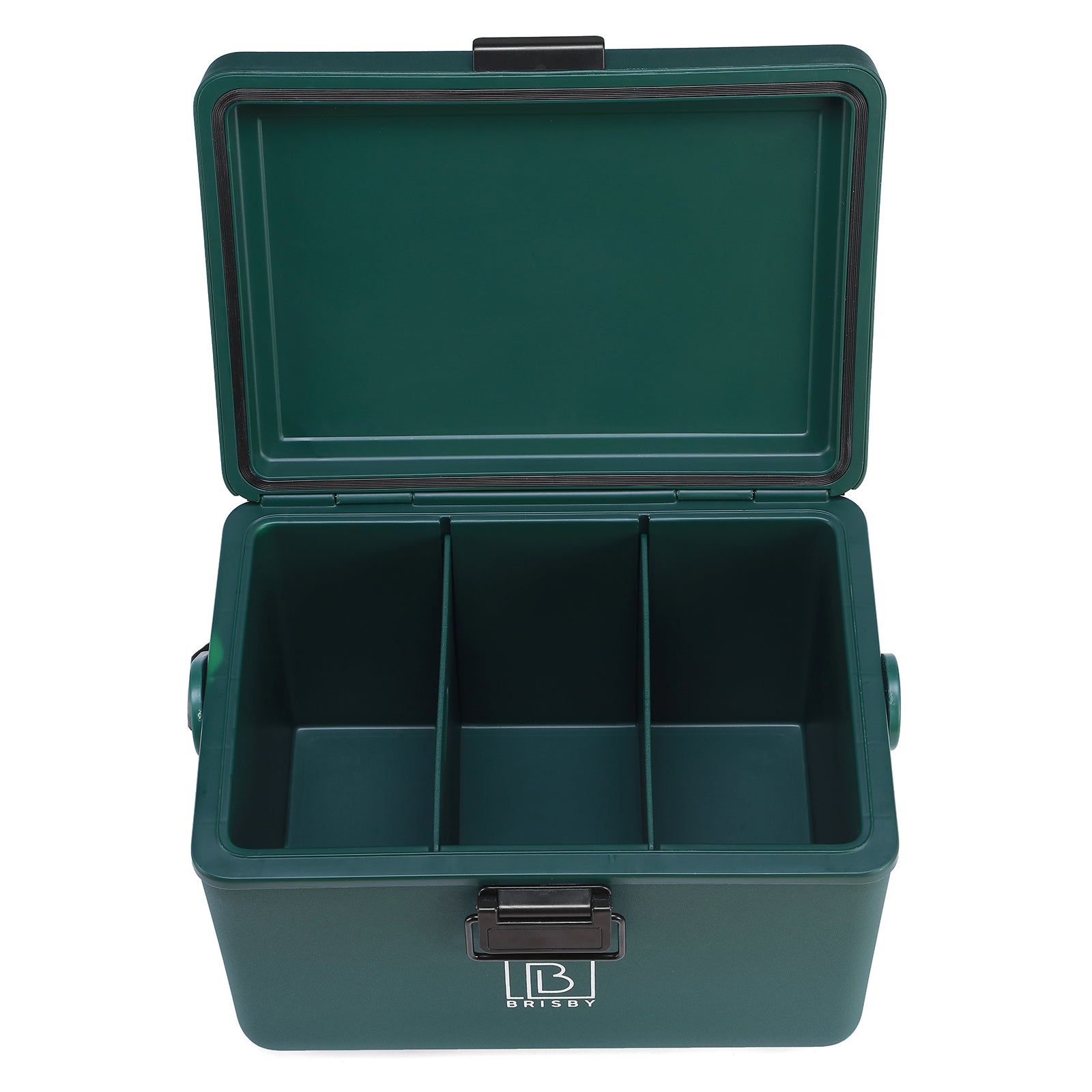Koelbox 12L met draagband groen - Dividers - snijplanken - tot maximaal 40 uur isolatie - incl. 2 koelelementen van 200ml