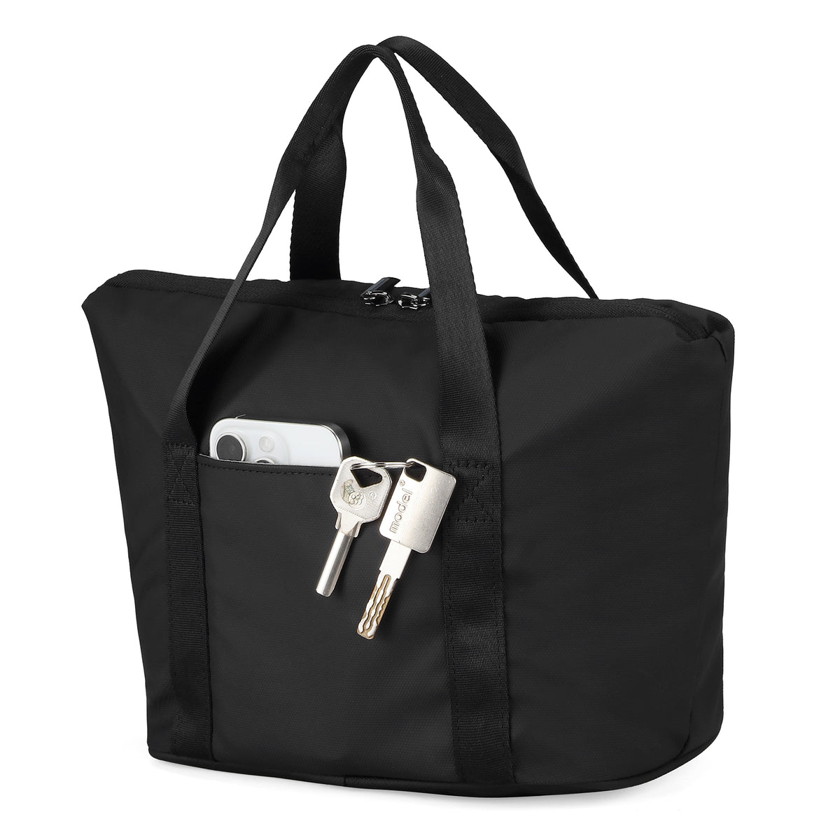 Brisby 4 Laags Geïsoleerde Koeltas - Lunchtas 6 liter - Zwart