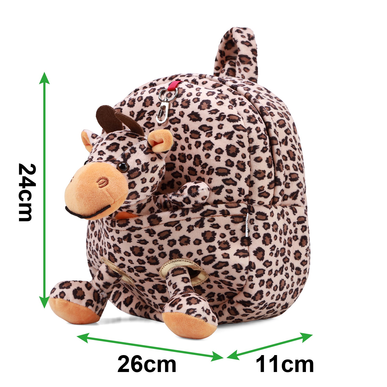 Giraffe toddler set - incl. backpack, cuddly toy and lunch bag