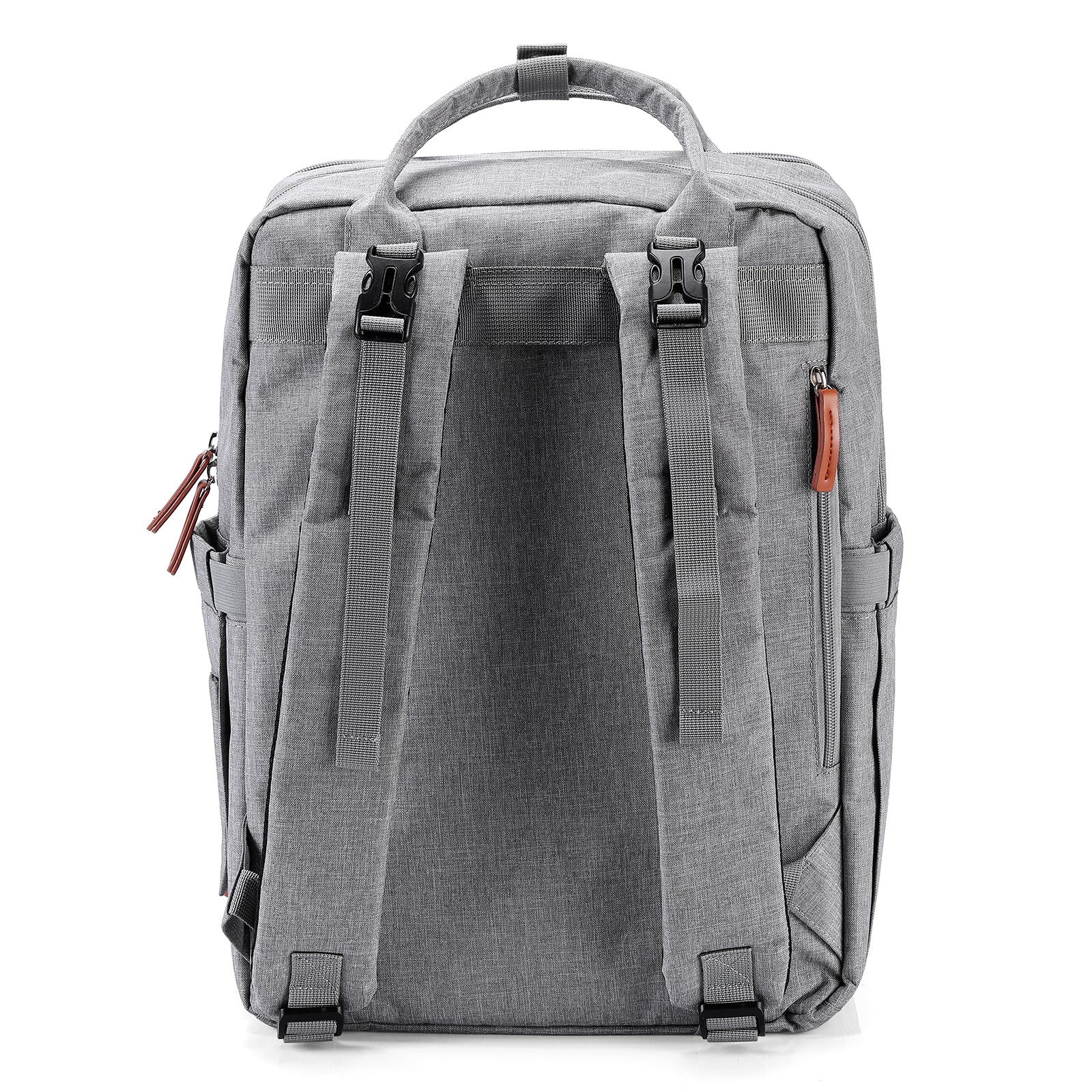 Brisby Rugtas unisex LTO lichtgrijs - waterafstotend - laptopvak - handbagage