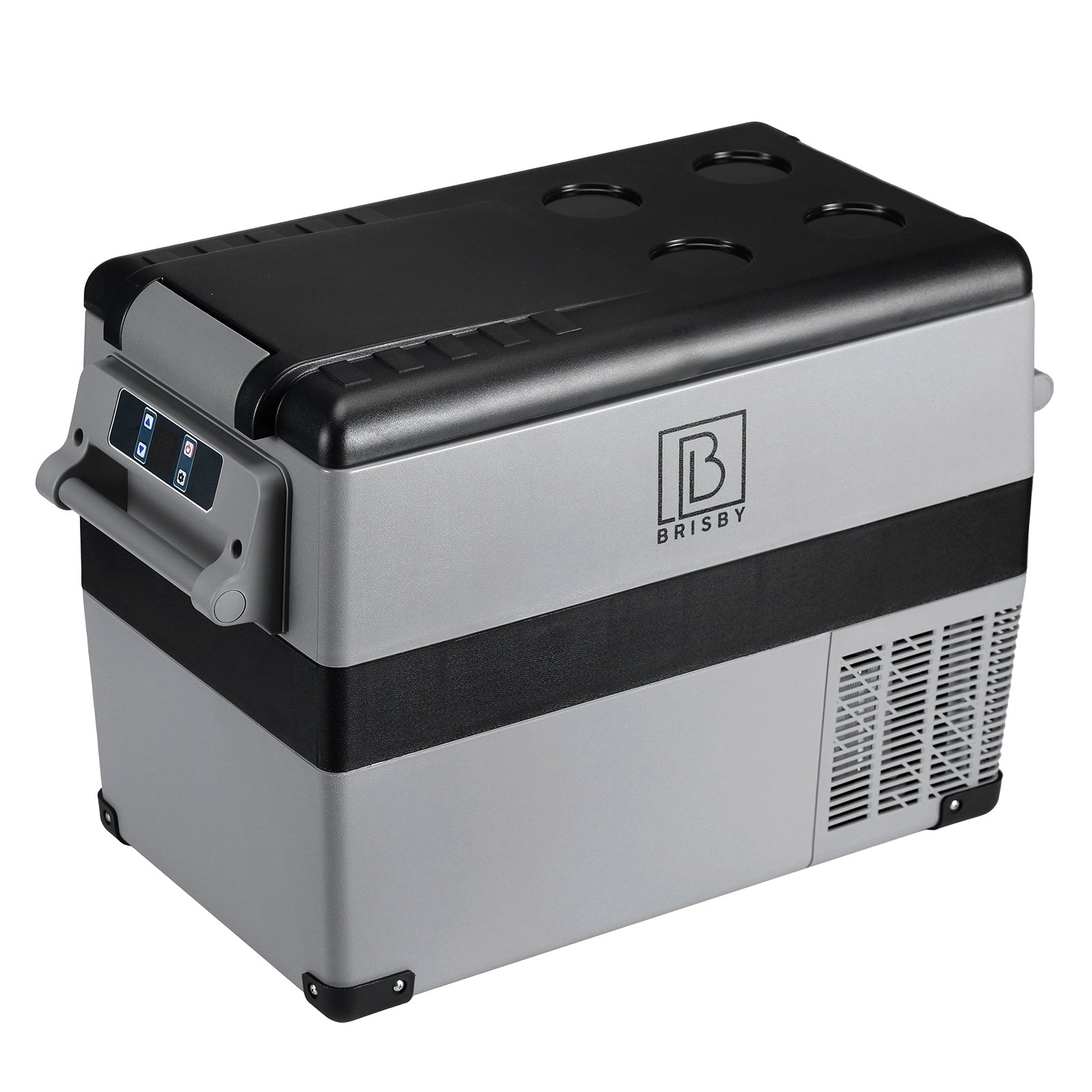 Compressor koelbox 40,5L - Dual zone - koelen en vriezen - 12V en 230V - incl. 2x 1,2L thermosbekers