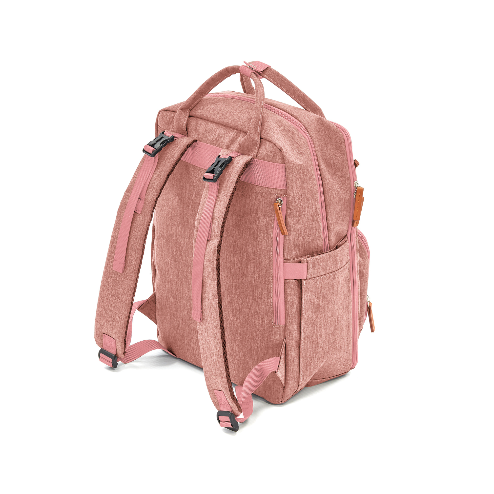 Original slijtvaste luiertas roze - Verzorgingstas - incl. buggymontage en verschoningsmat