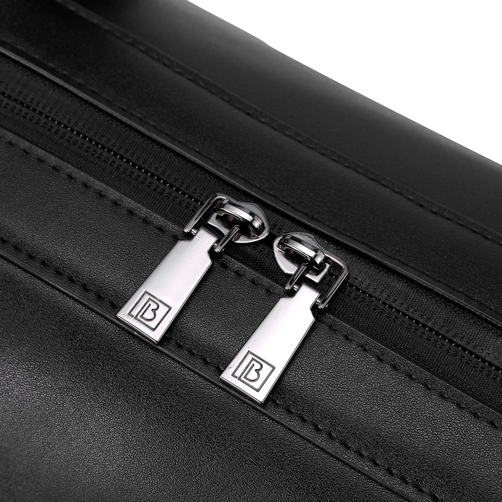 Venezia weekend bag black - shoulder bag - travel bag - hand luggage - wear-resistant - incl. hanging hooks - PU leather