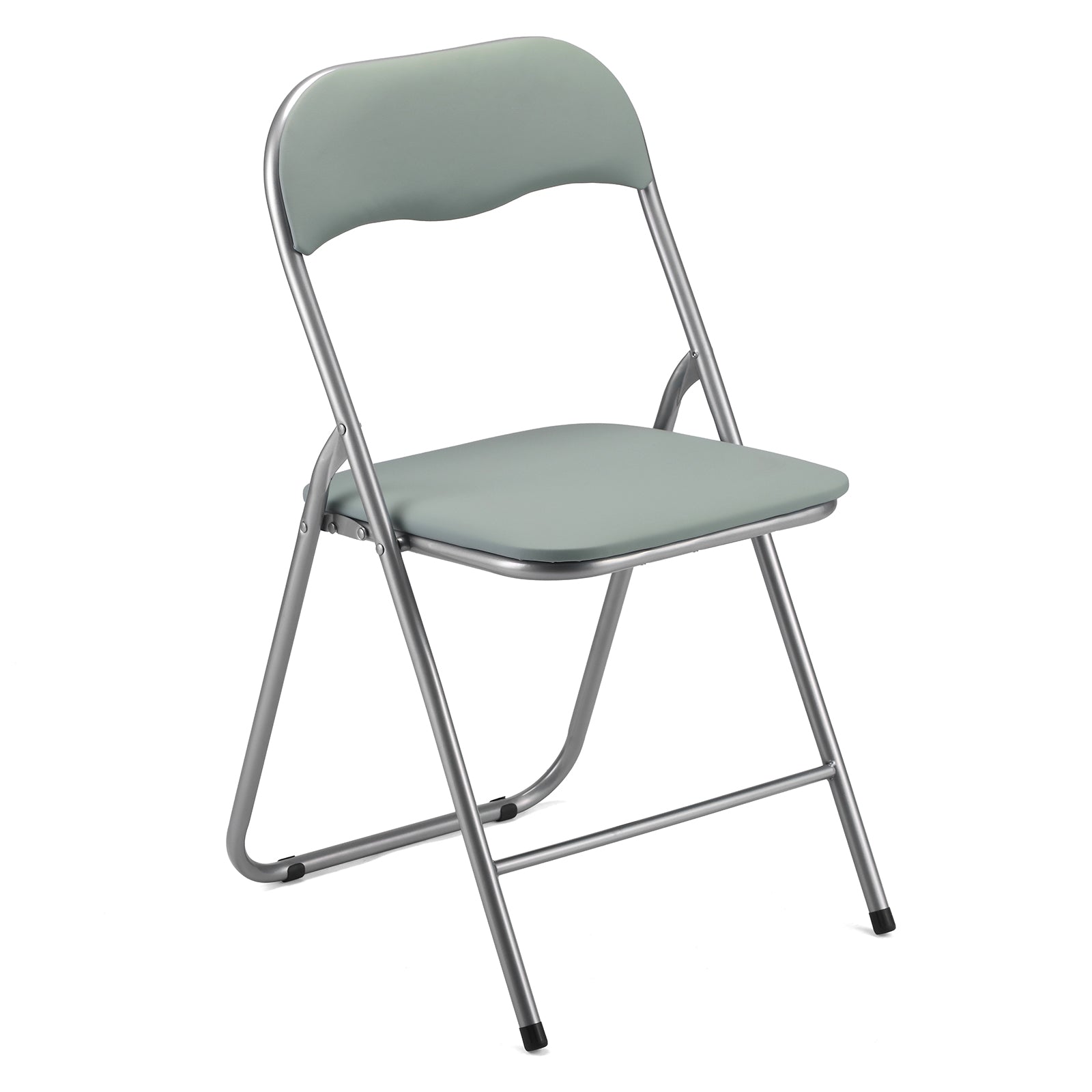 Bardi 6-delige Klapstoelen set PVC groen - 100 kg draagvermogen