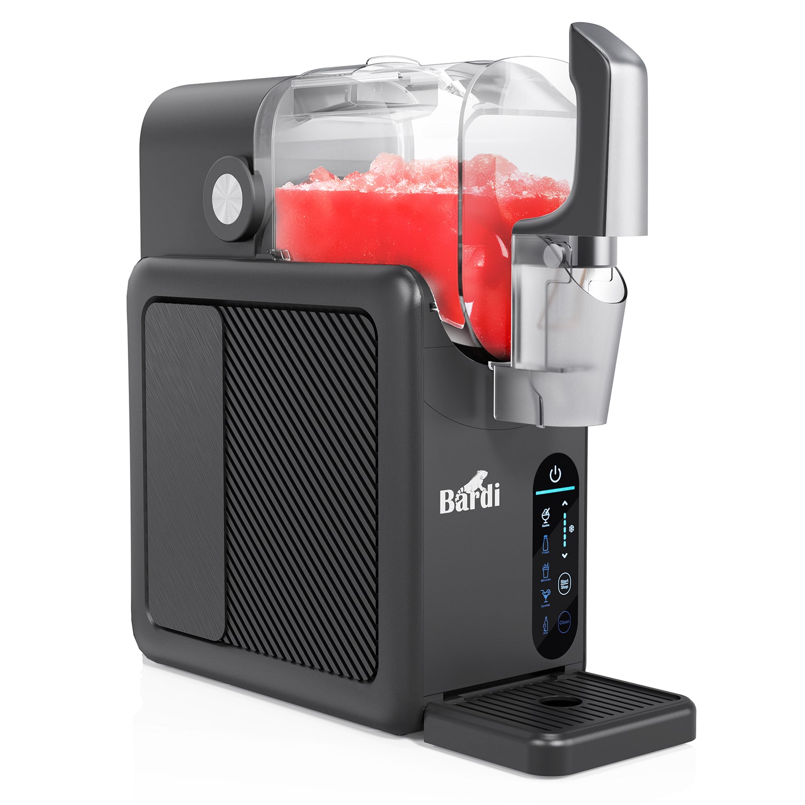 Bardi Slushmachine grijs met set cups Unicorn