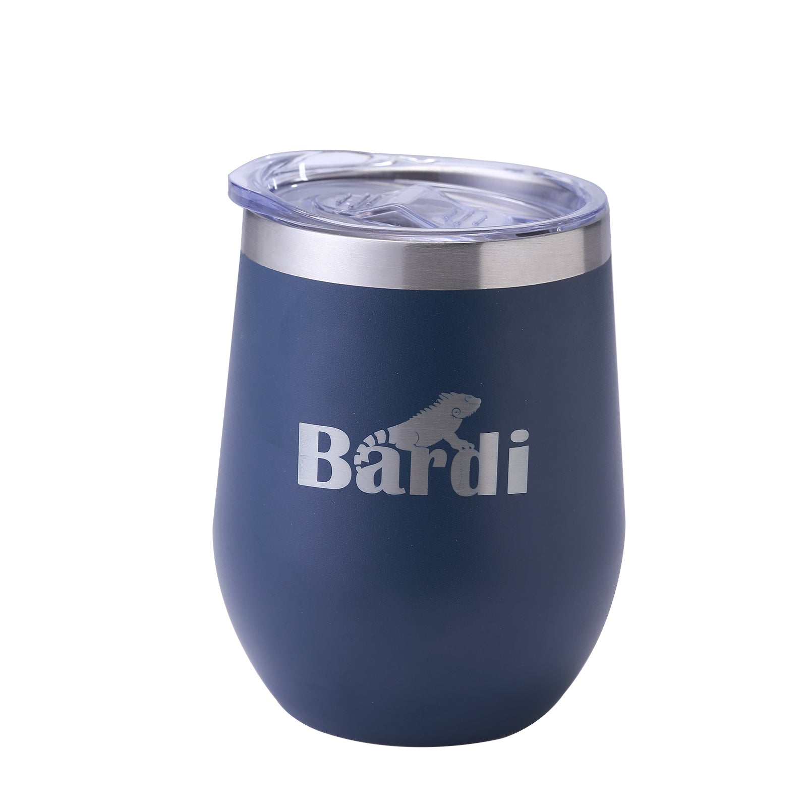 Bardi Thermosbekers 0,3L RVS blauw set - incl. deksels - dubbelwandig