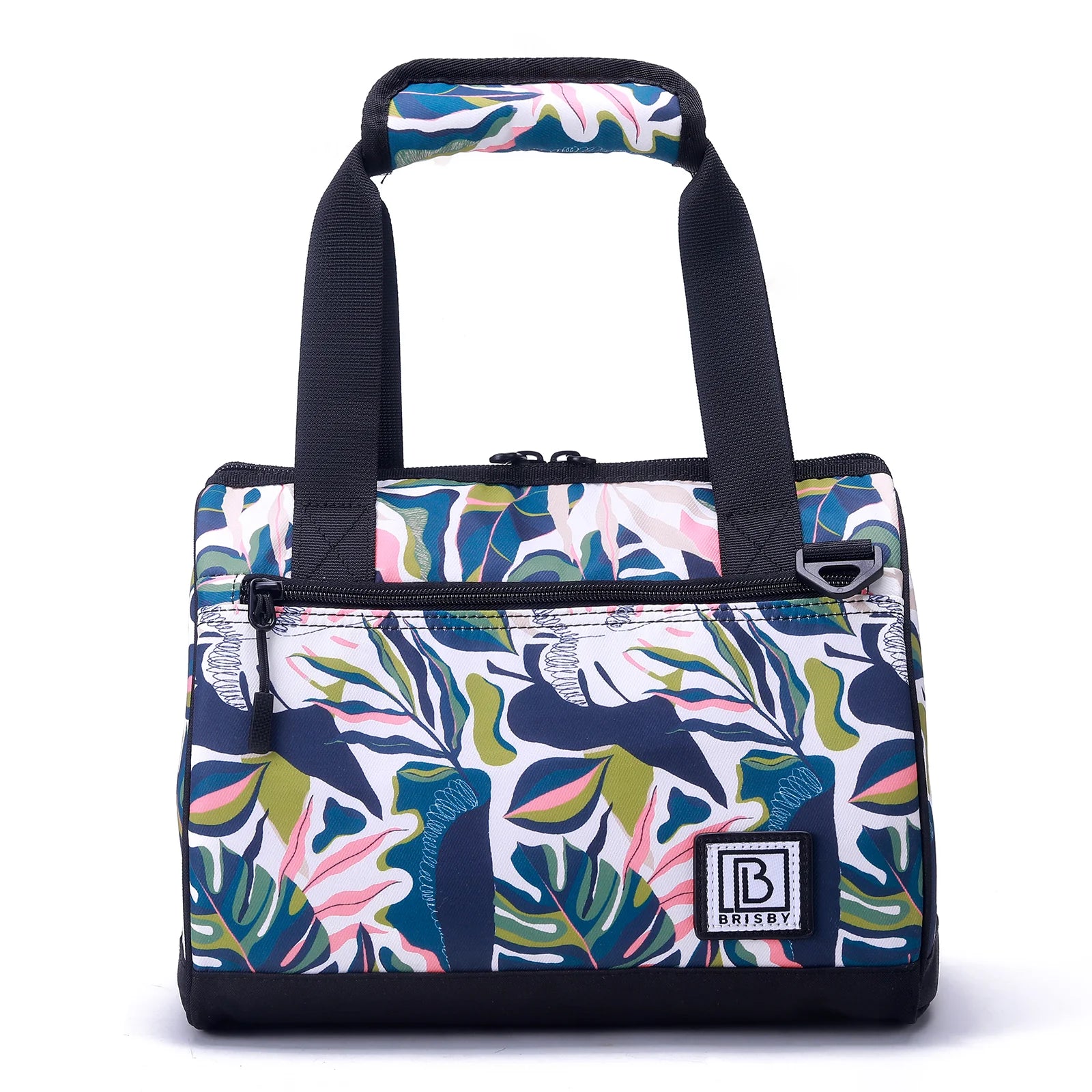 Koeltas 10L botanic garden - Lunchtas - 4-laags geïsoleerd - 2 gratis koelelementen - incl. schouderband