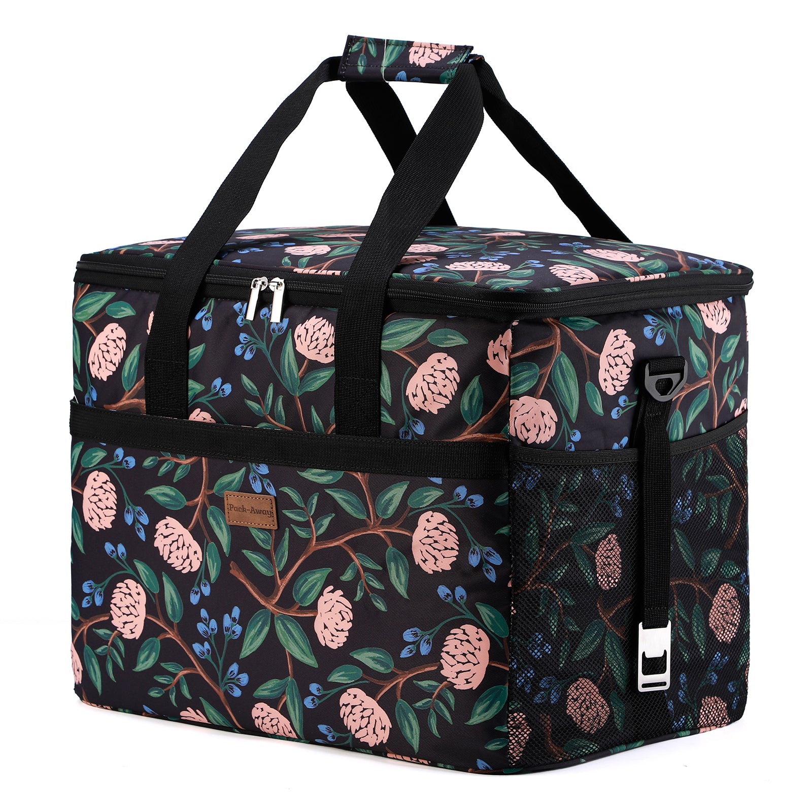 Packaway Koeltas 40L passion flower - incl. 6 koelelementen, draagband