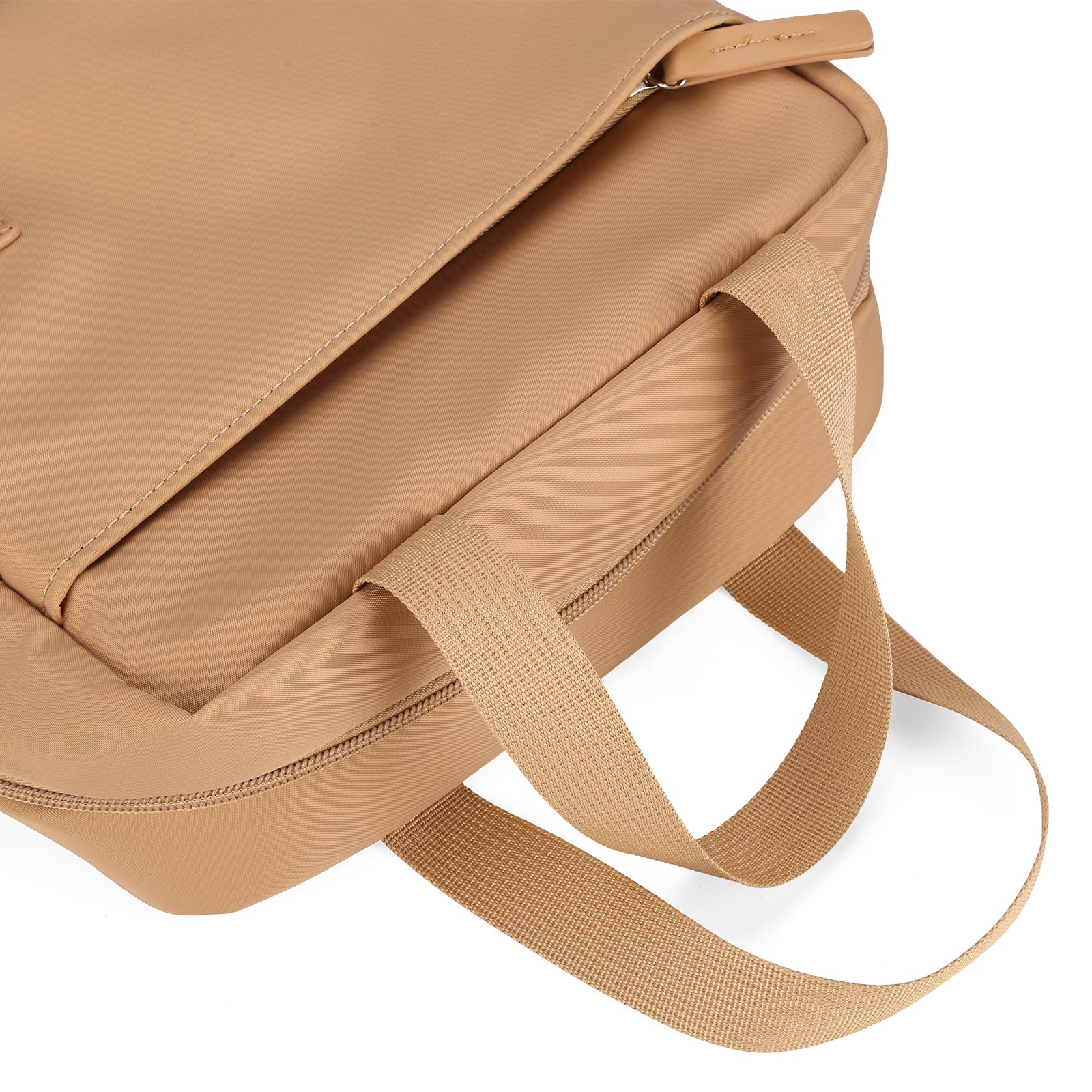 Brisby 4 laags geïsoleerde koeltas 4 liter - lunchtas en kolftas - 10 uur koel - camel brown