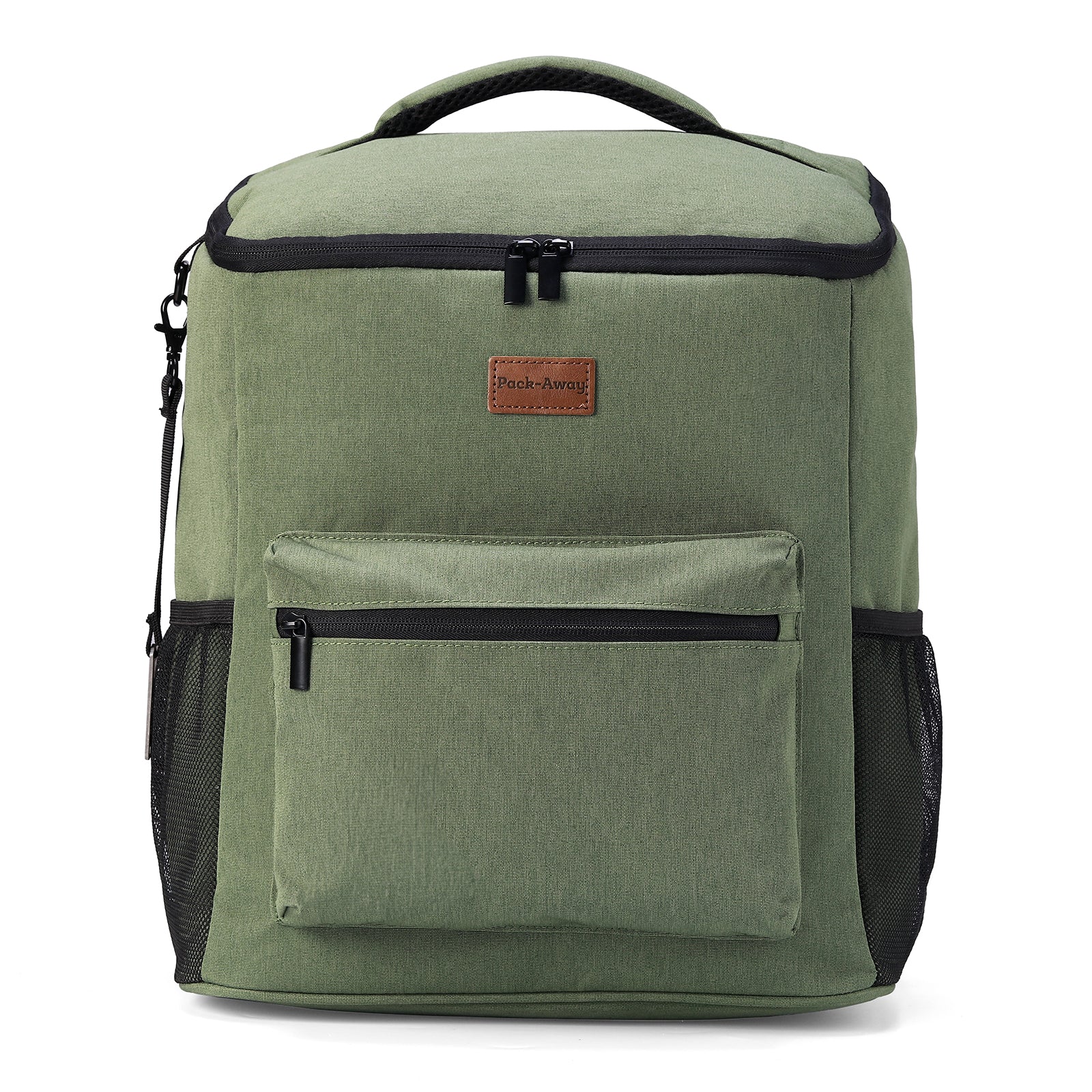 Packaway Koeltas rugzak 25L groen - incl. 2 koelelementen, flessenopener