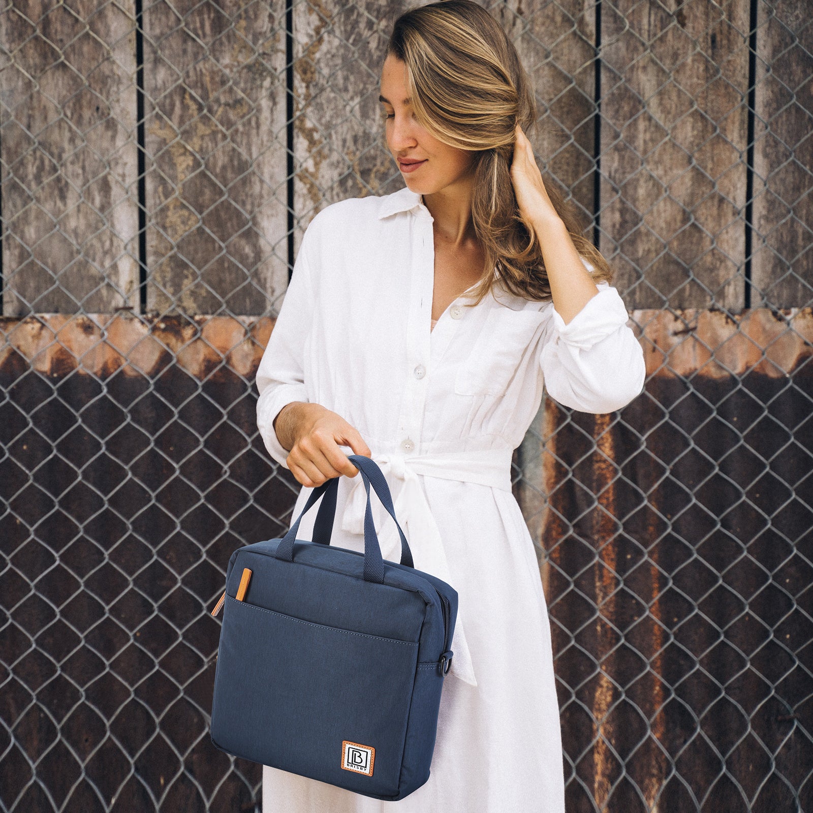 Koeltas 7L blauw - Lunchtas - 4-laags geïsoleerd - 2 gratis koelelementen - incl. schouderband