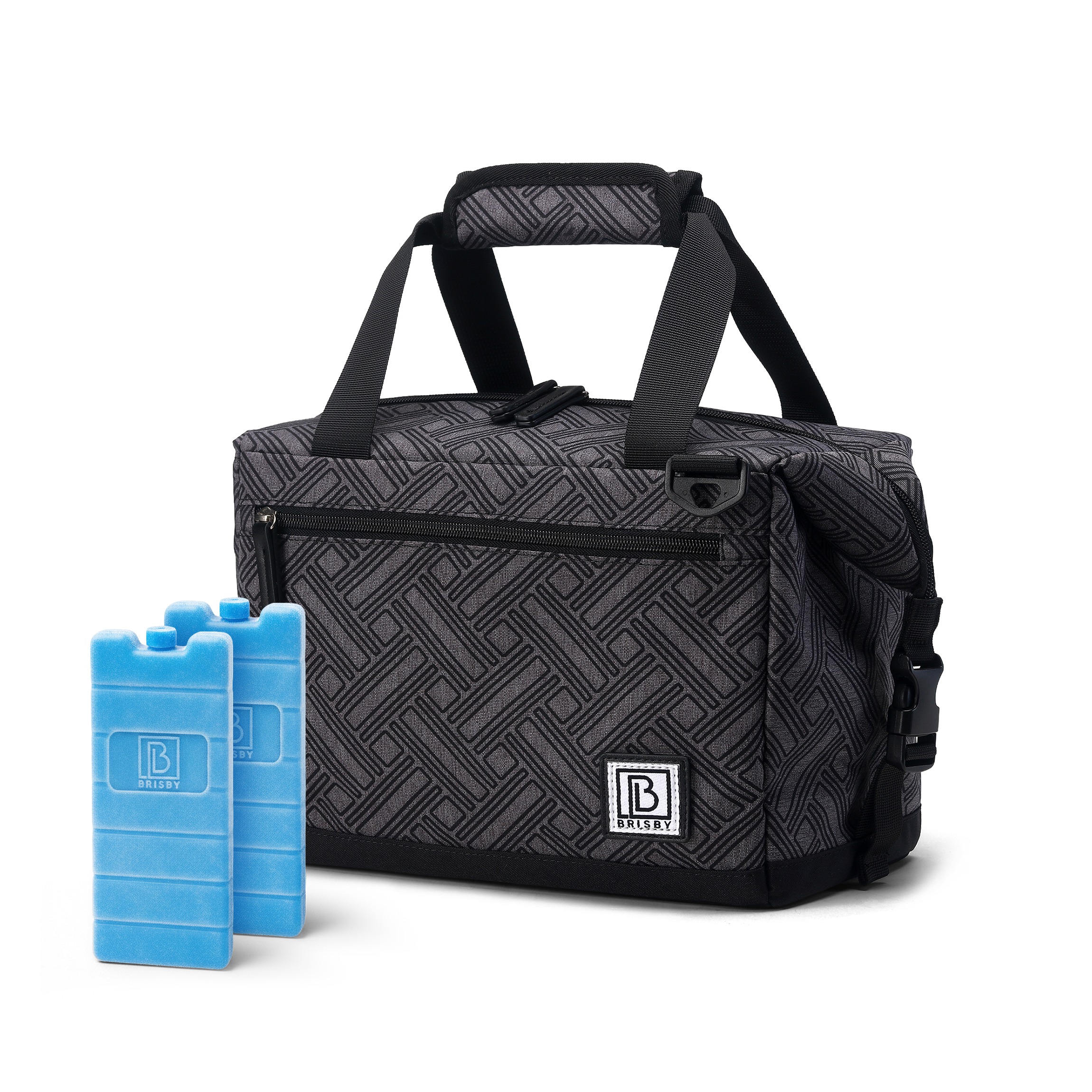 Koeltas 12L avant - Lunchtas - 4-laags geïsoleerd - extra ruimte uitvouwbaar - 2 gratis koelelementen - incl. schouderriem