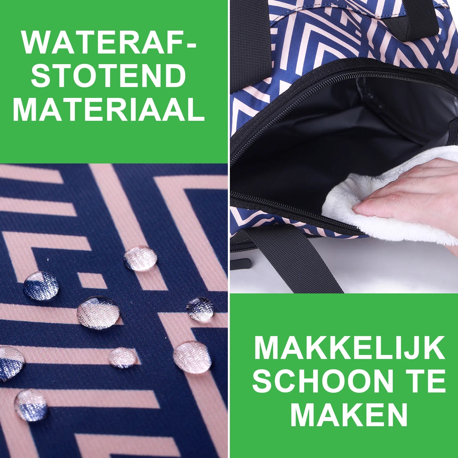 Koeltas 10L vibe - Lunchtas - 4-laags geïsoleerd - 2 gratis koelelementen - incl. schouderband