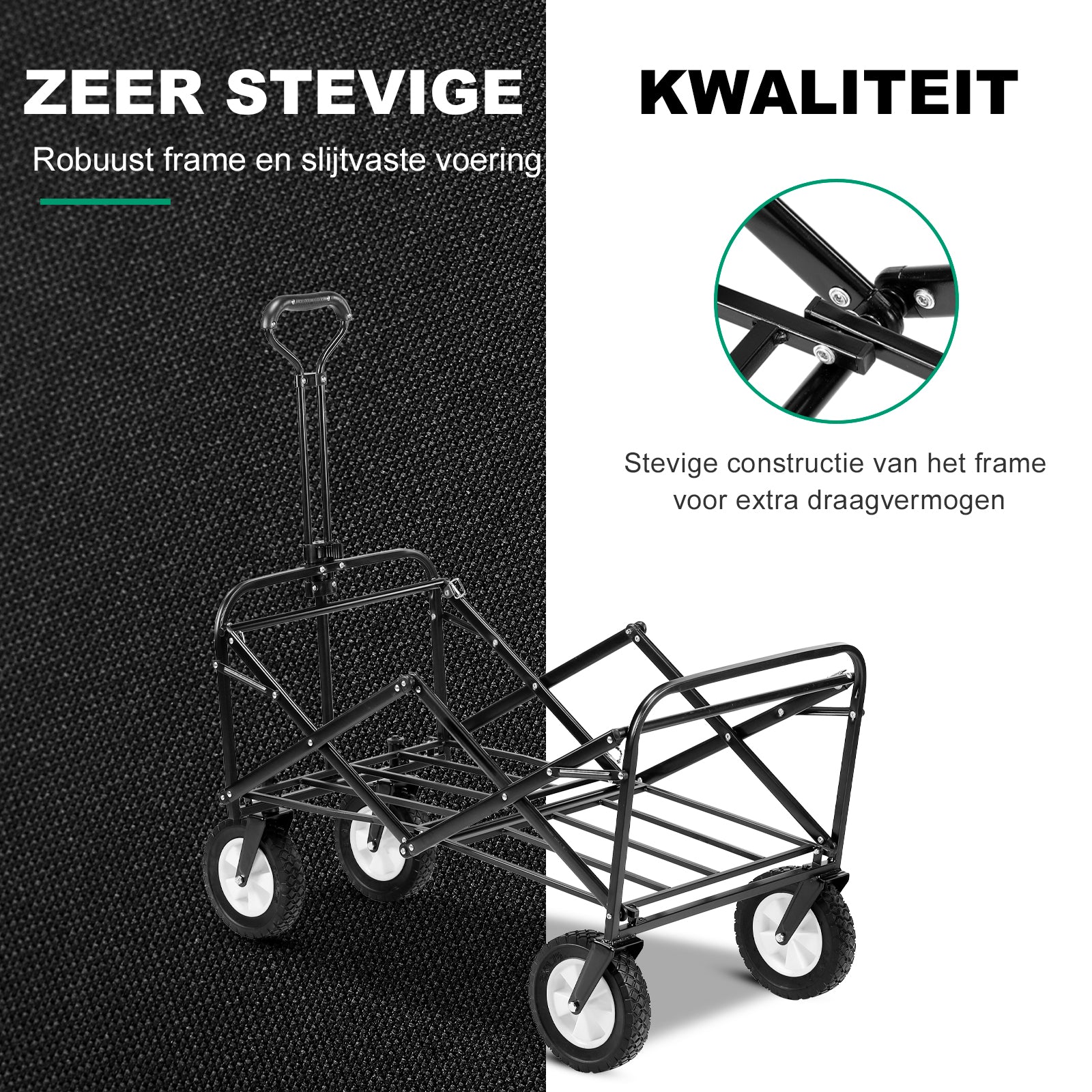 Packaway Bolderkar 70kg abstract colours - opvouwbaar - wasbaar