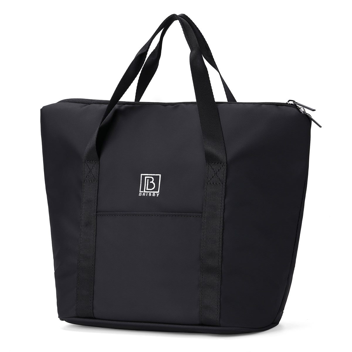 Brisby Koeltas Lunchtas 9L – 4-Laags Geïsoleerd – Inclusief 2 Koelelementen – Waterafstotend – Voor Werk, School & Onderweg - Zwart