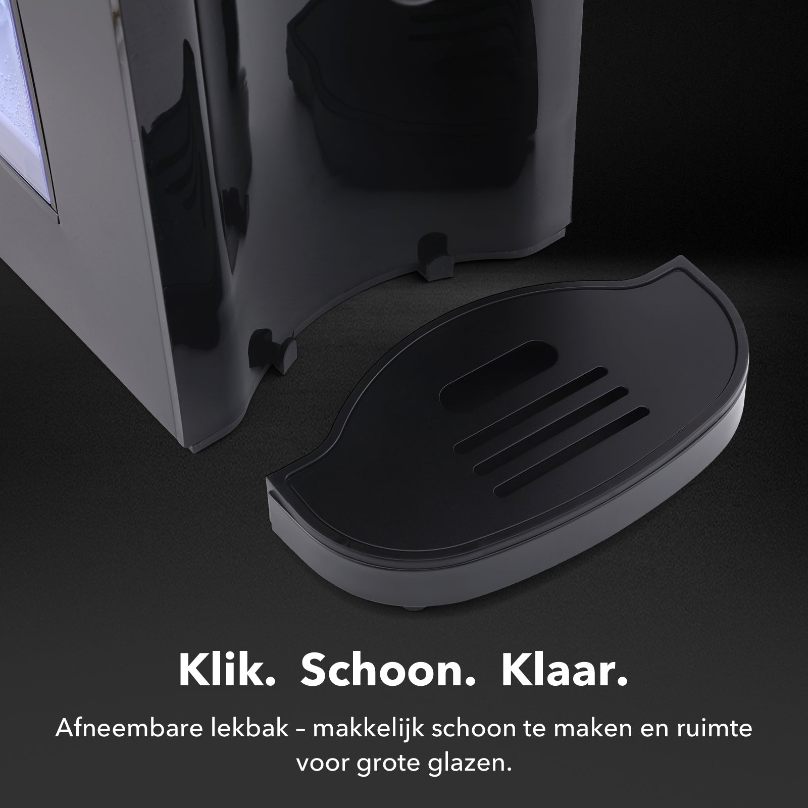Bardi Heetwaterdispenser 4L zwart met STRIX filter - incl. thermoscup + onderzetter