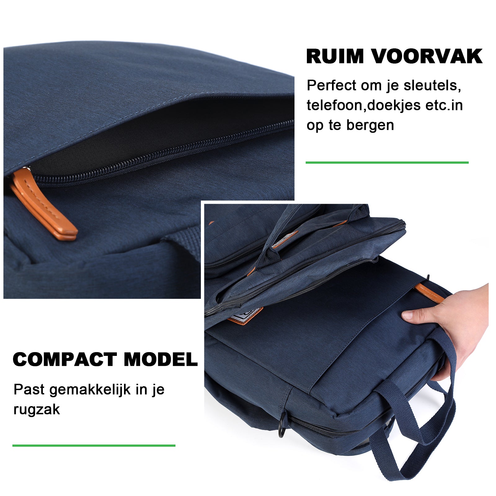 Koeltas 7L blauw - Lunchtas - 4-laags geïsoleerd - 2 gratis koelelementen - incl. schouderband