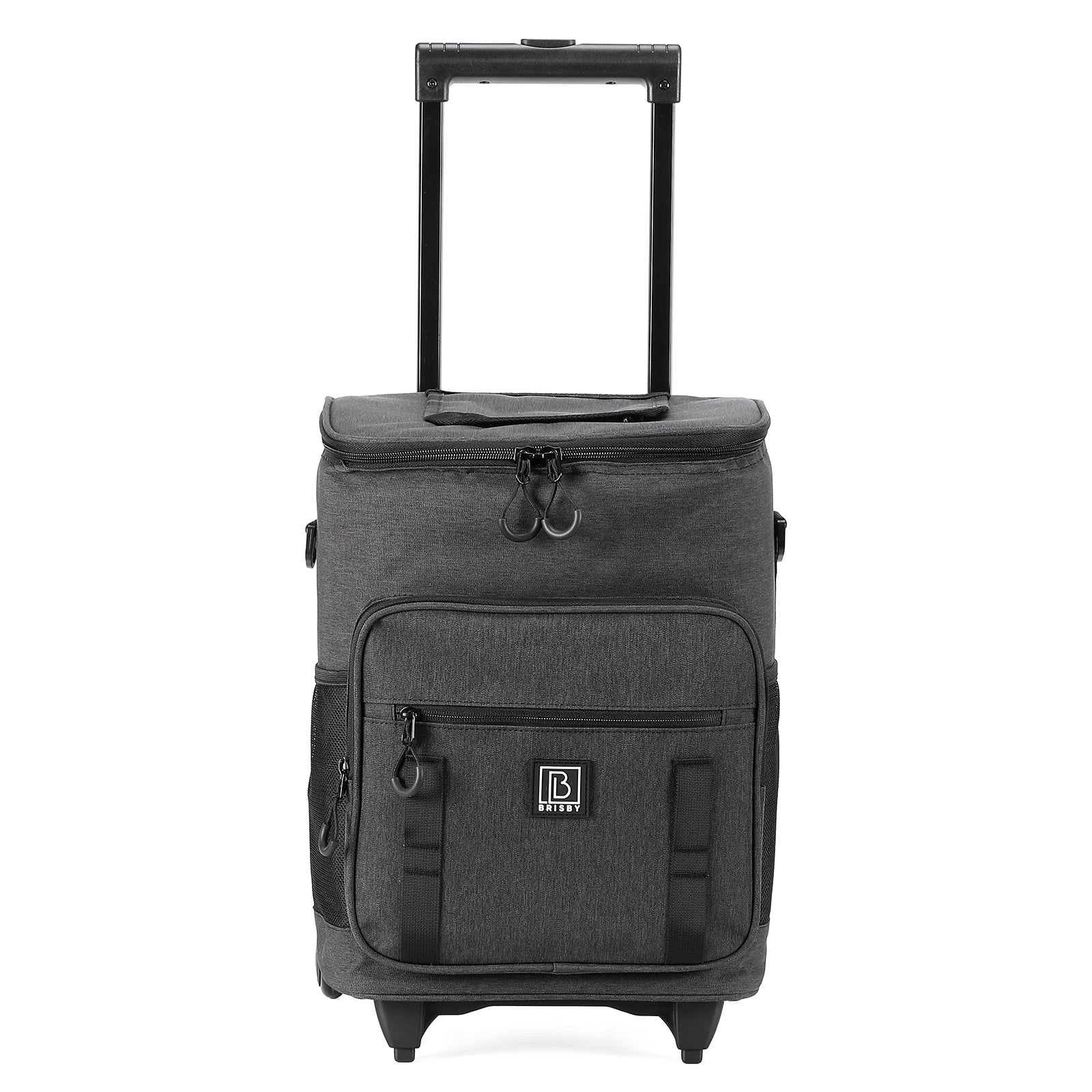 Brisby Boodschappentrolley 32L donkergrijs - incl. koelvak, koelelementen