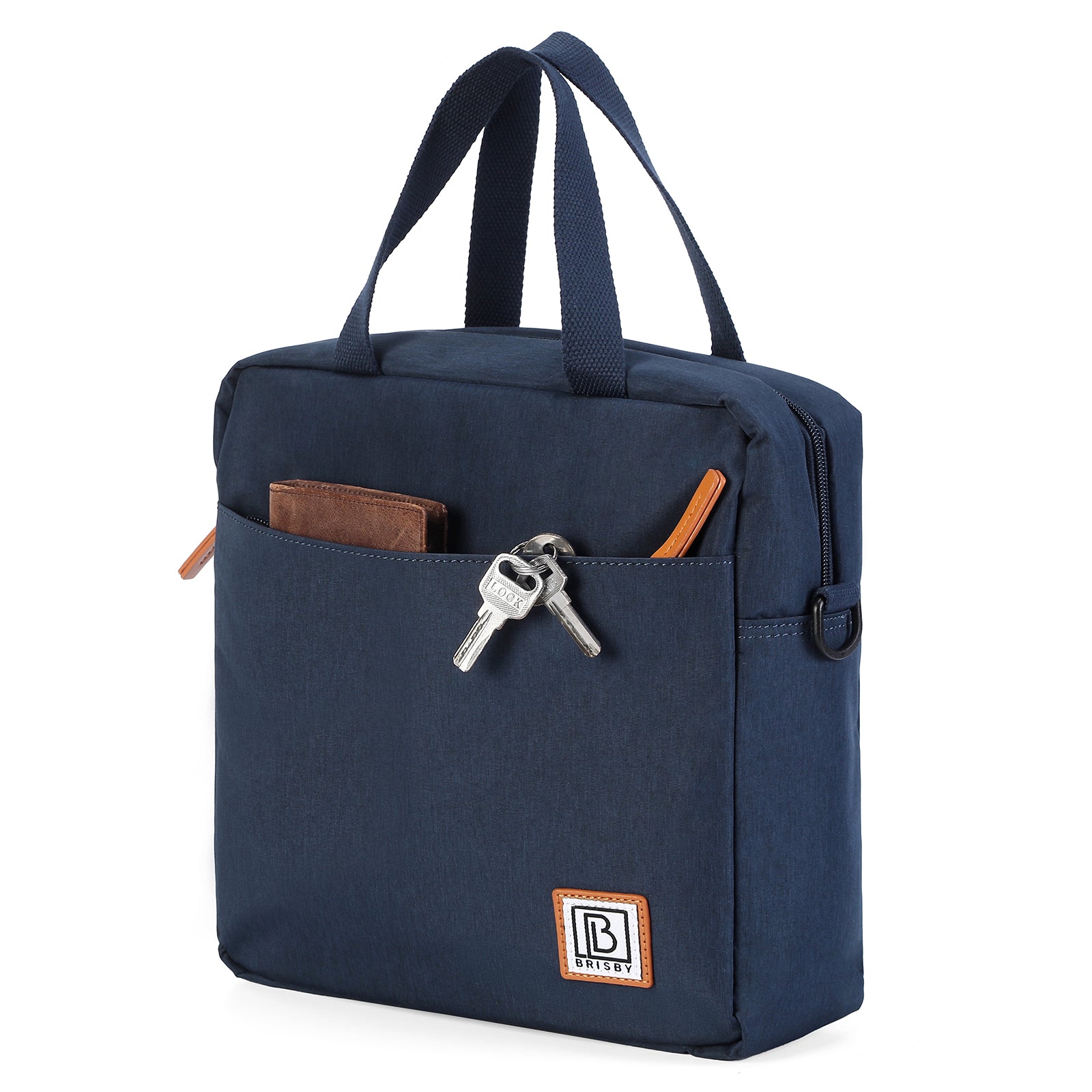 Brisby 4 Layer Insulated Cooler Bag - Lunch Bag 7 Liter - Blue