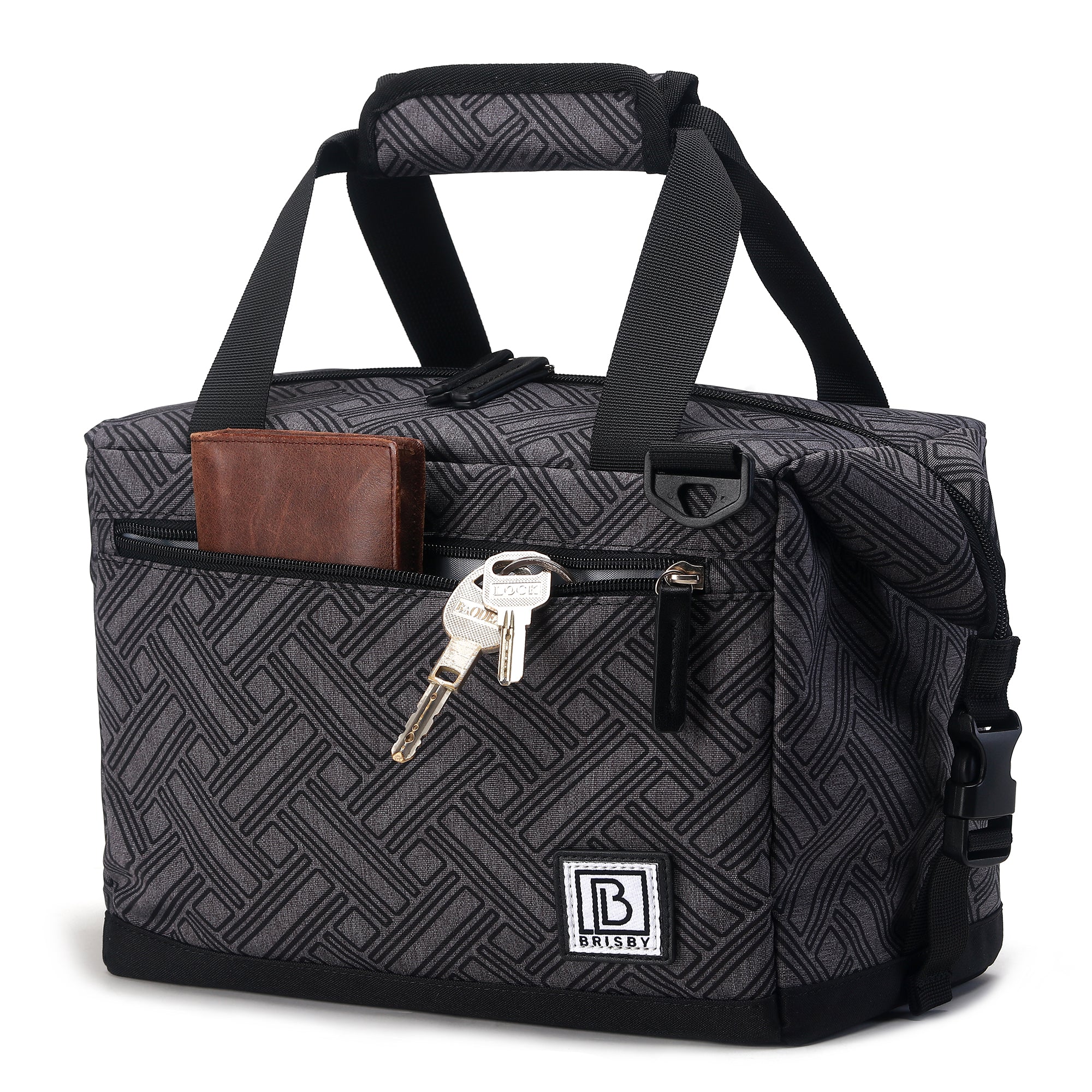 Cooler bag 12L avant - Lunch bag - 4-layer insulated - extra space foldable - 2 free cooling elements - incl. shoulder strap