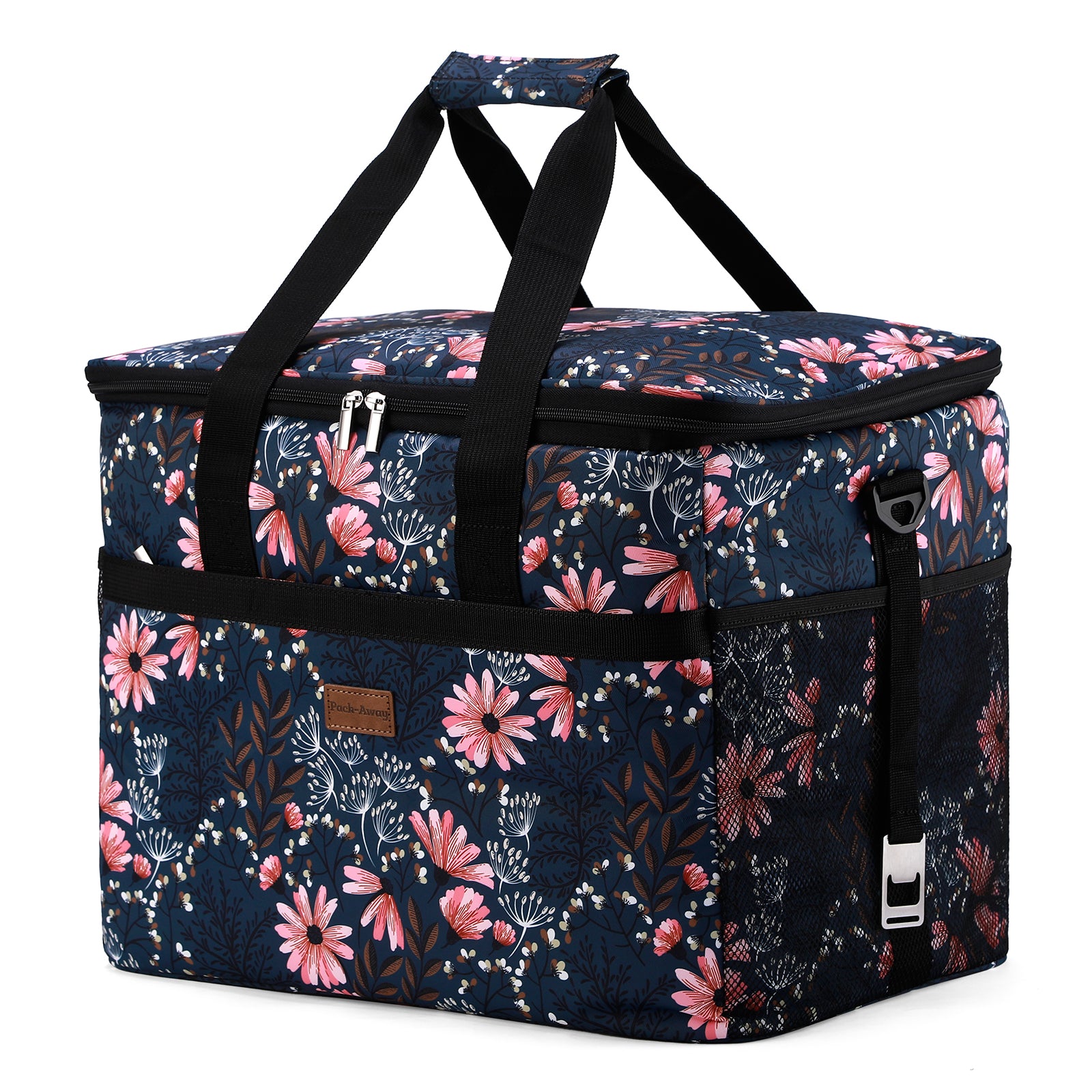 Packaway Koeltas 40L japanese flower - incl. 6 koelelementen, draagband