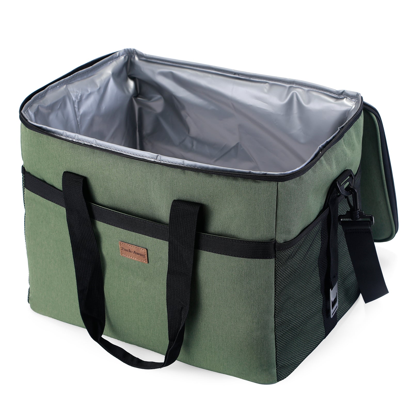 Packaway Koeltas 40L groen - incl. 6 koelelementen, draagband