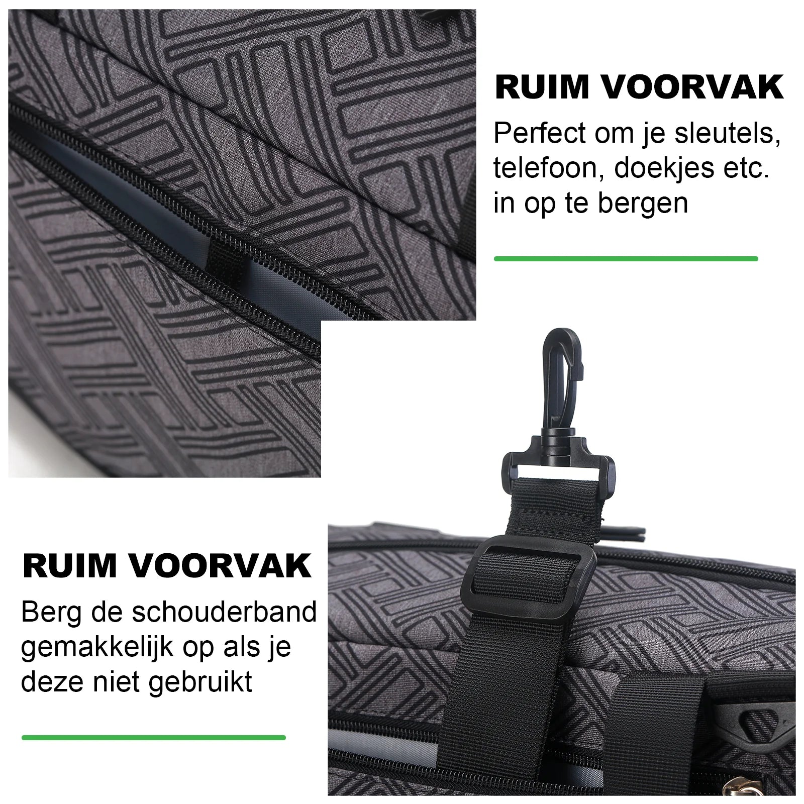 Cooler bag 12L avant - Lunch bag - 4-layer insulated - extra space foldable - 2 free cooling elements - incl. shoulder strap