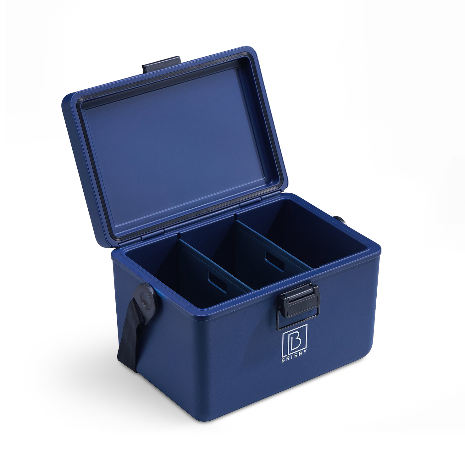 Koelbox 12L met draagband blauw - Dividers - snijplanken - tot maximaal 40 uur isolatie - incl. 2 koelelementen van 200ml