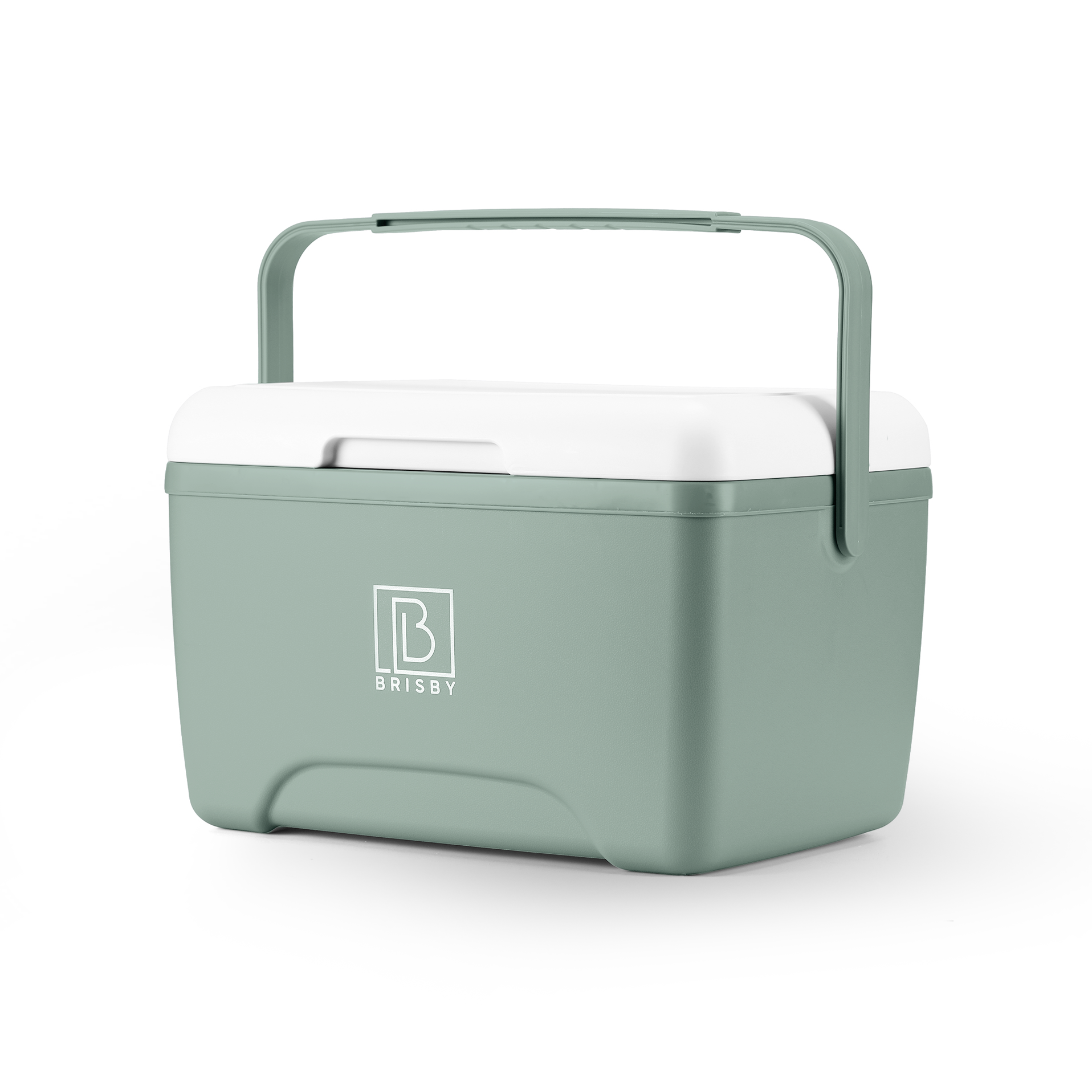 Cool box 8L green - 40 hours insulation - 2 cooling elements - temperature-safe closure