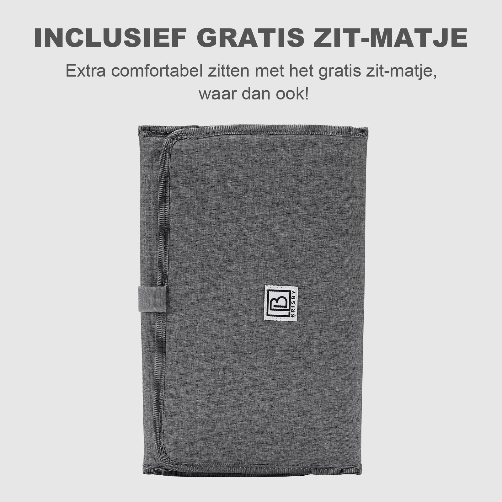 Brisby Rugzak voor Dames & Heren – Comfortabele, Waterafstotende Rugtas met Laptopvak, perfect als Schooltas, Werktas & voor op Reis. Geschikt als handbagage. Levenslange Garantie! - Donkergrijs