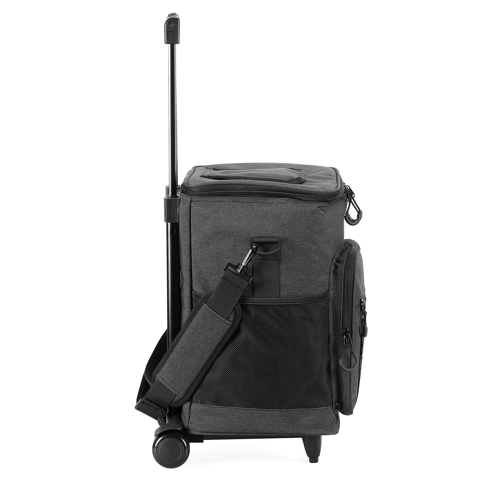 Brisby Boodschappentrolley 32L donkergrijs - incl. koelvak, koelelementen