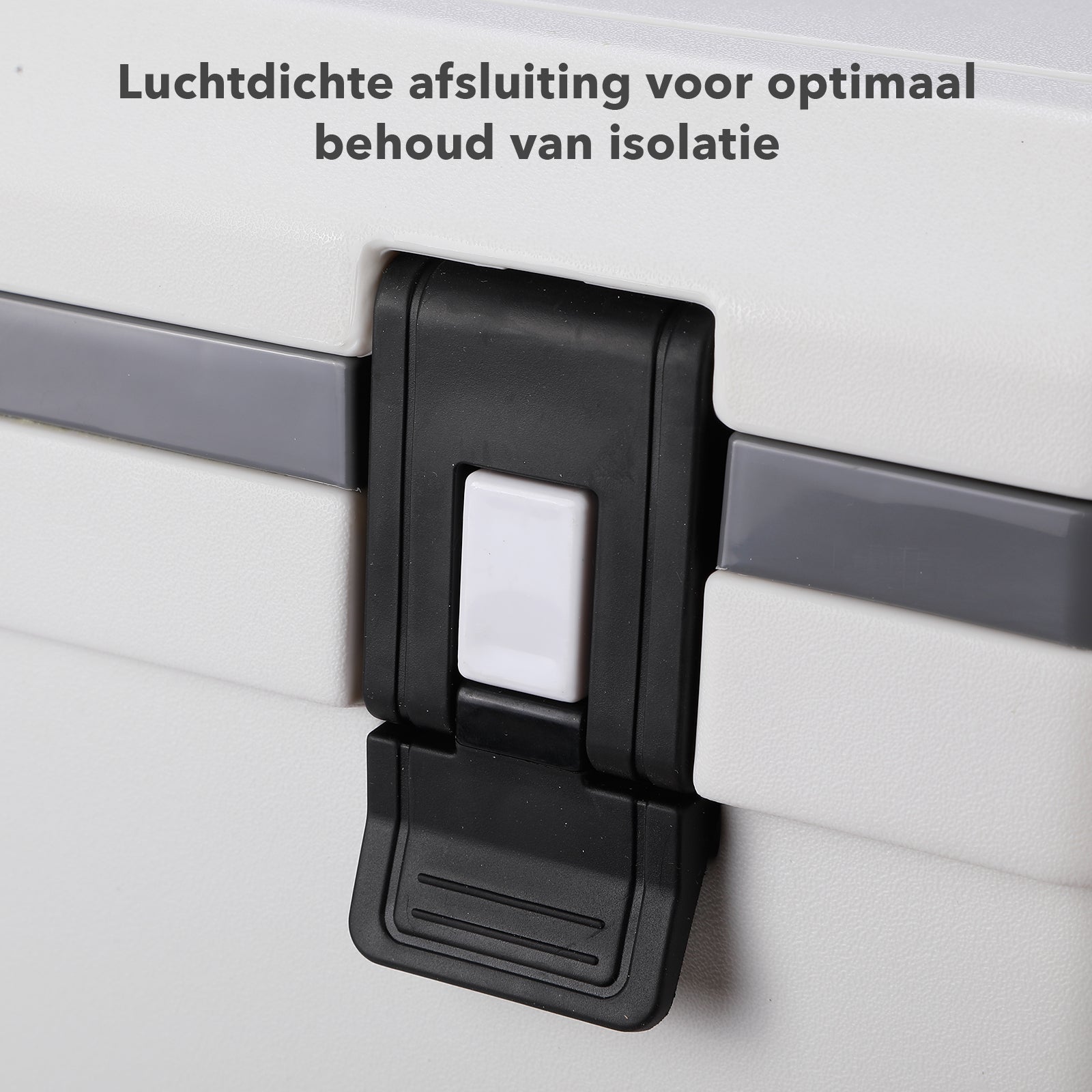 Koelbox trolley 40L wit - Telescopisch handvat - incl. 4 koelelementen