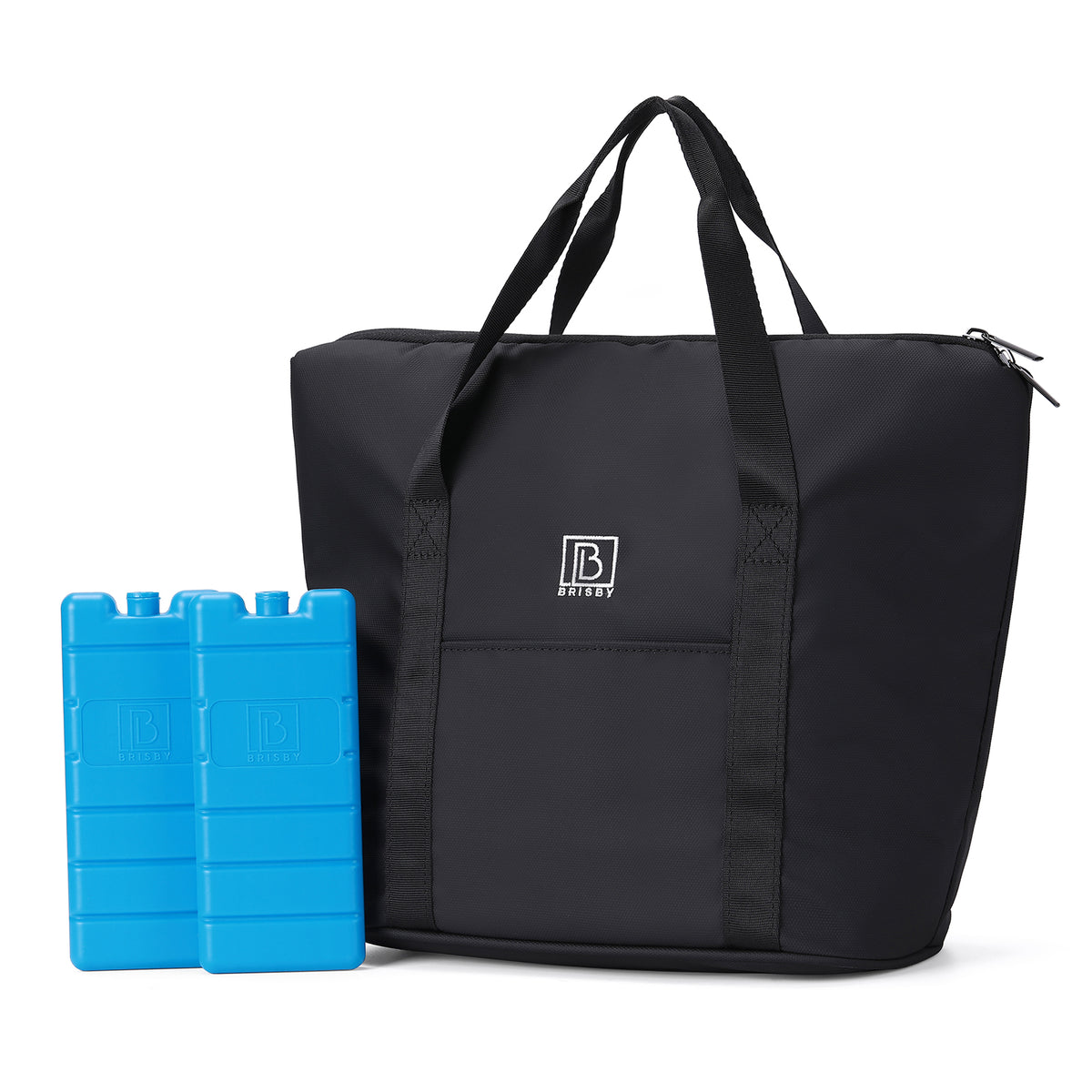 Brisby 4 Laags Geïsoleerde Koeltas - Lunchtas 9L - Zwart